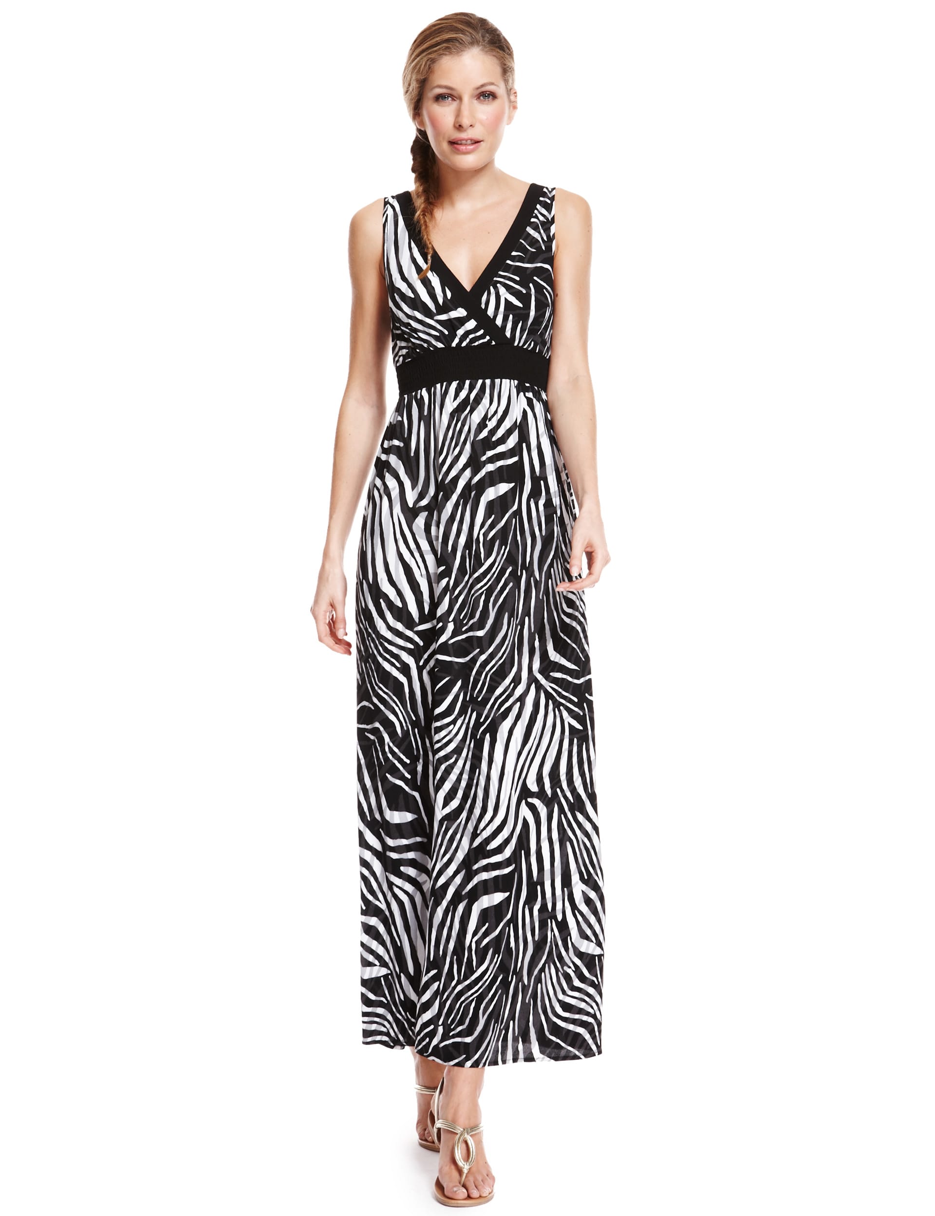 M&s zebra dress shop