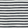 Pure Cotton Striped T-Shirt - navymix