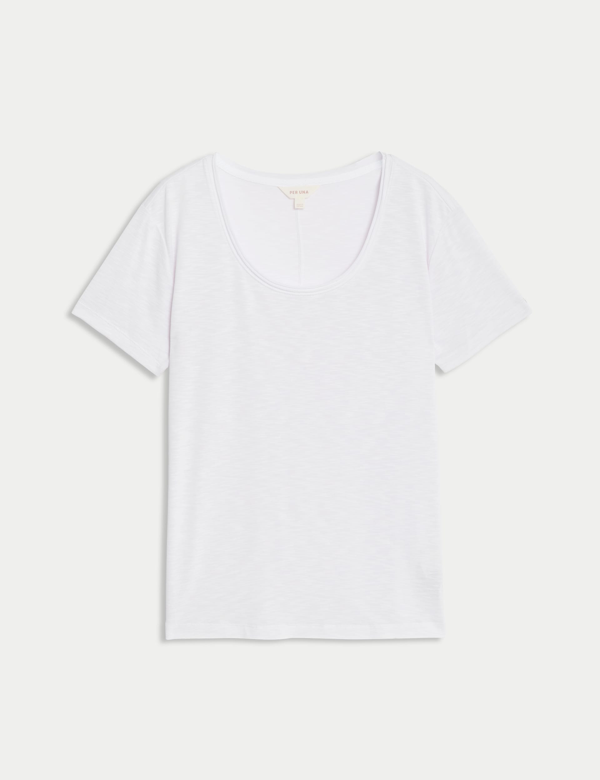 Modal Rich Scoop Neck T-Shirt