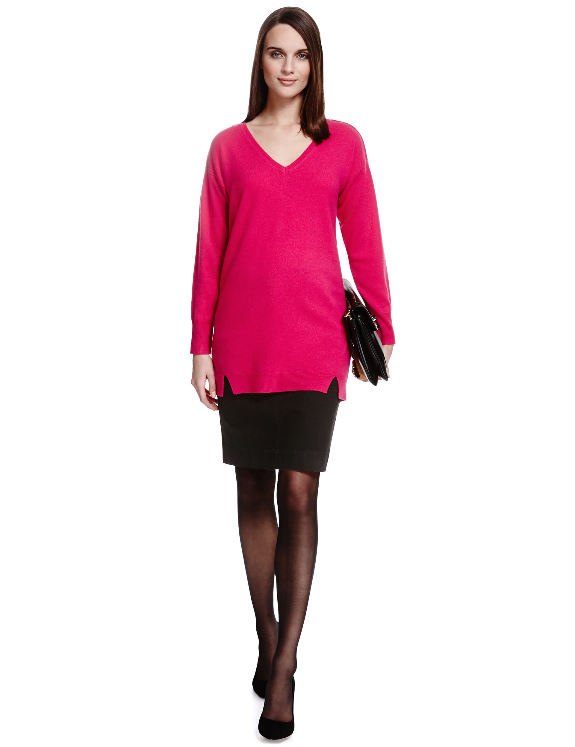 Pure Cashmere Tunic Image 2 of 6