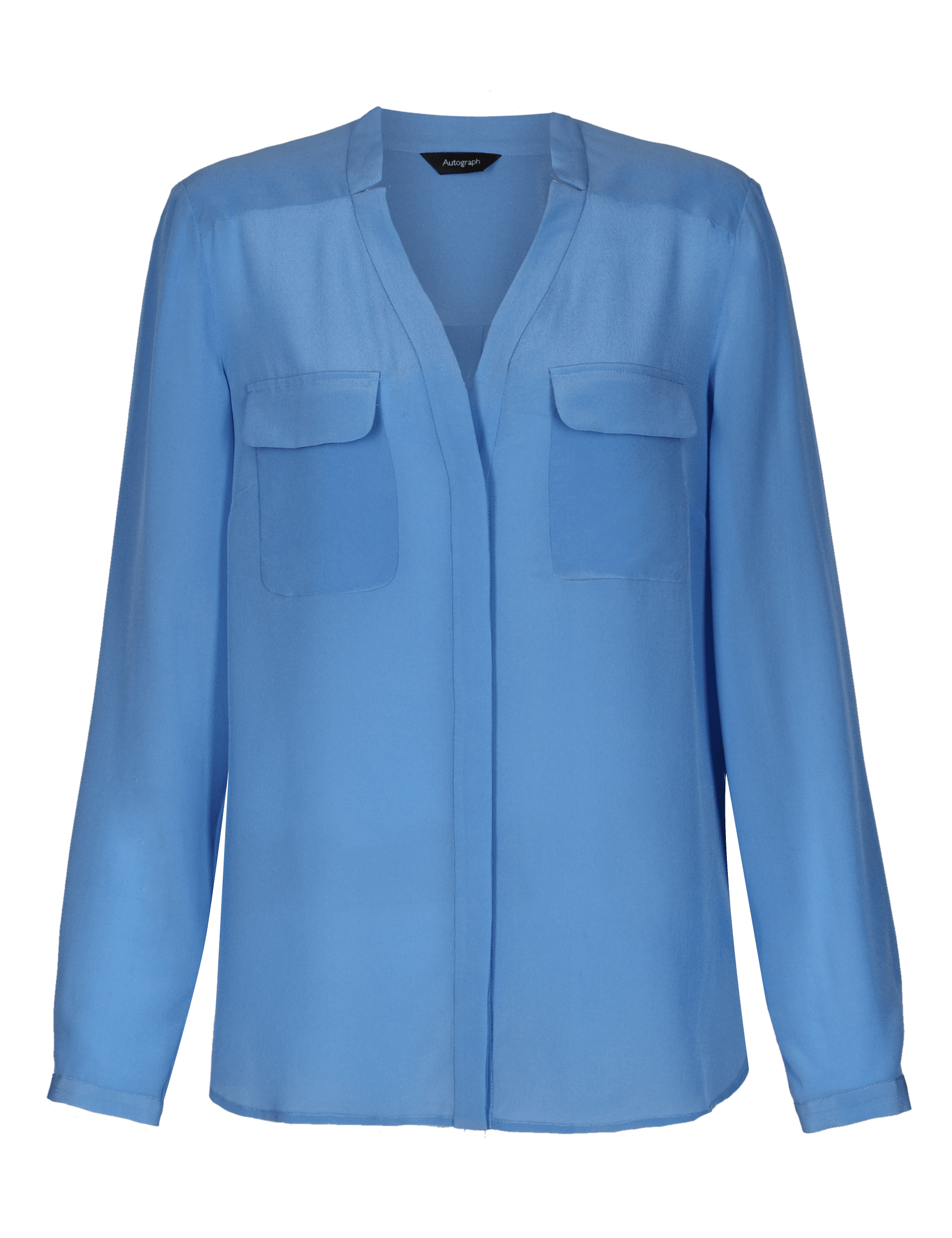 Collarless Utility Shirt Image 2 of 5