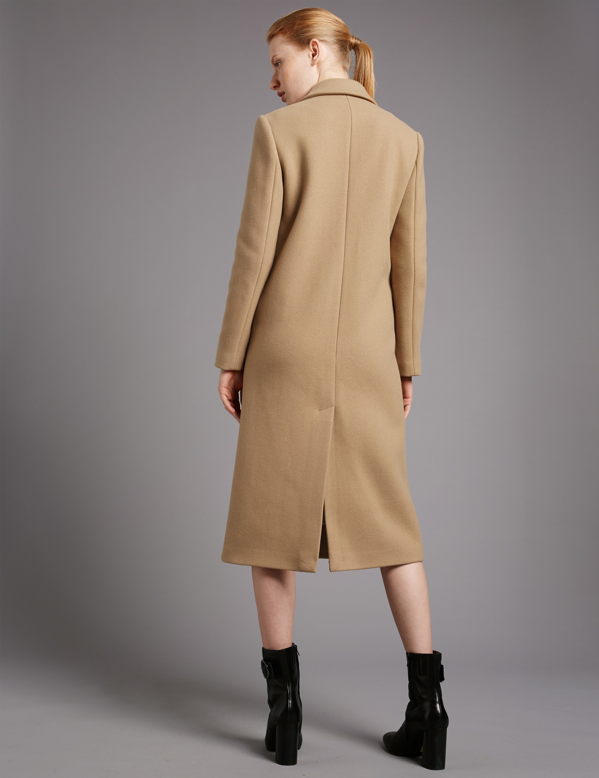 Double Cloth Longline Coat Image 2 of 5
