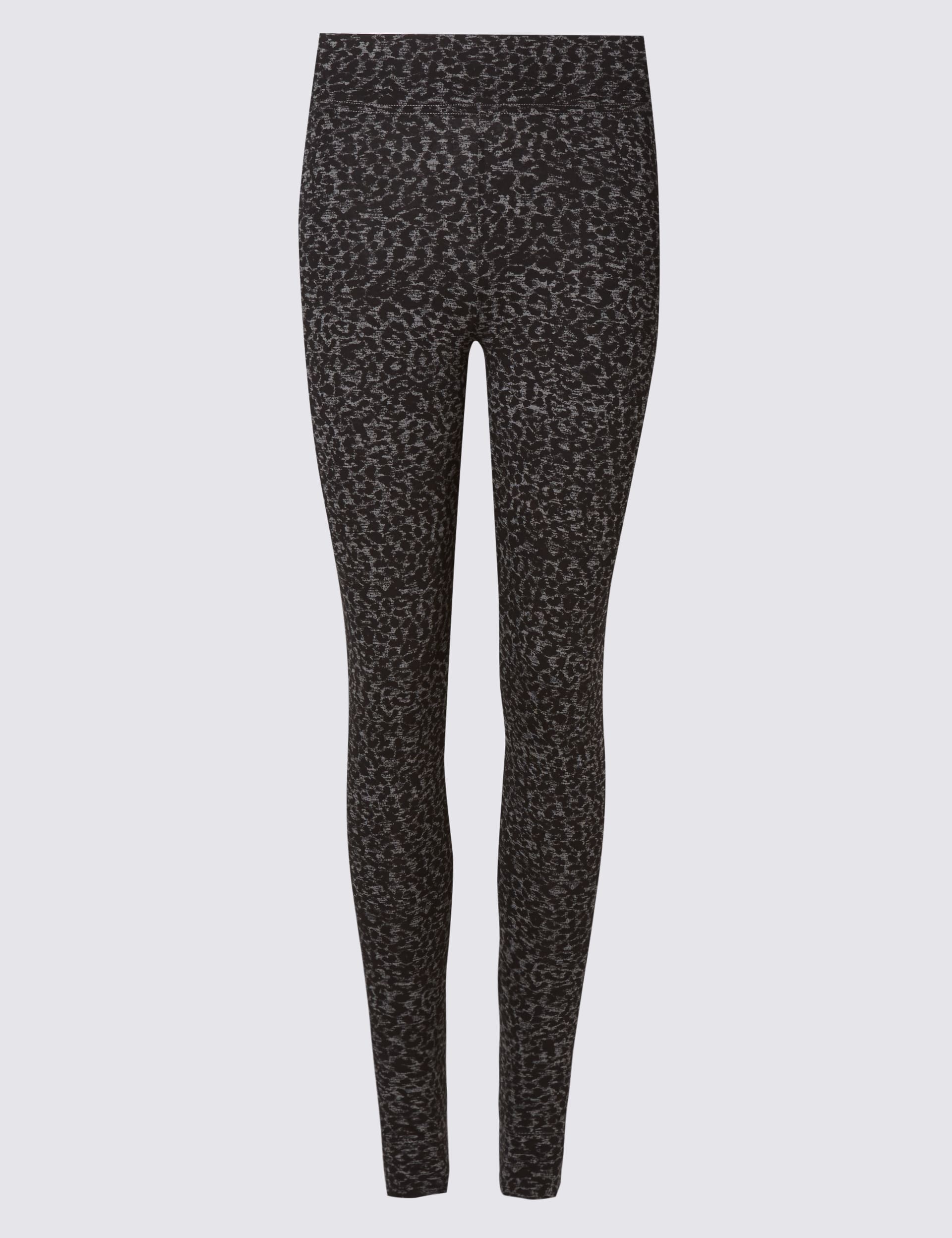 Leopard Print Leggings M S Collection M S