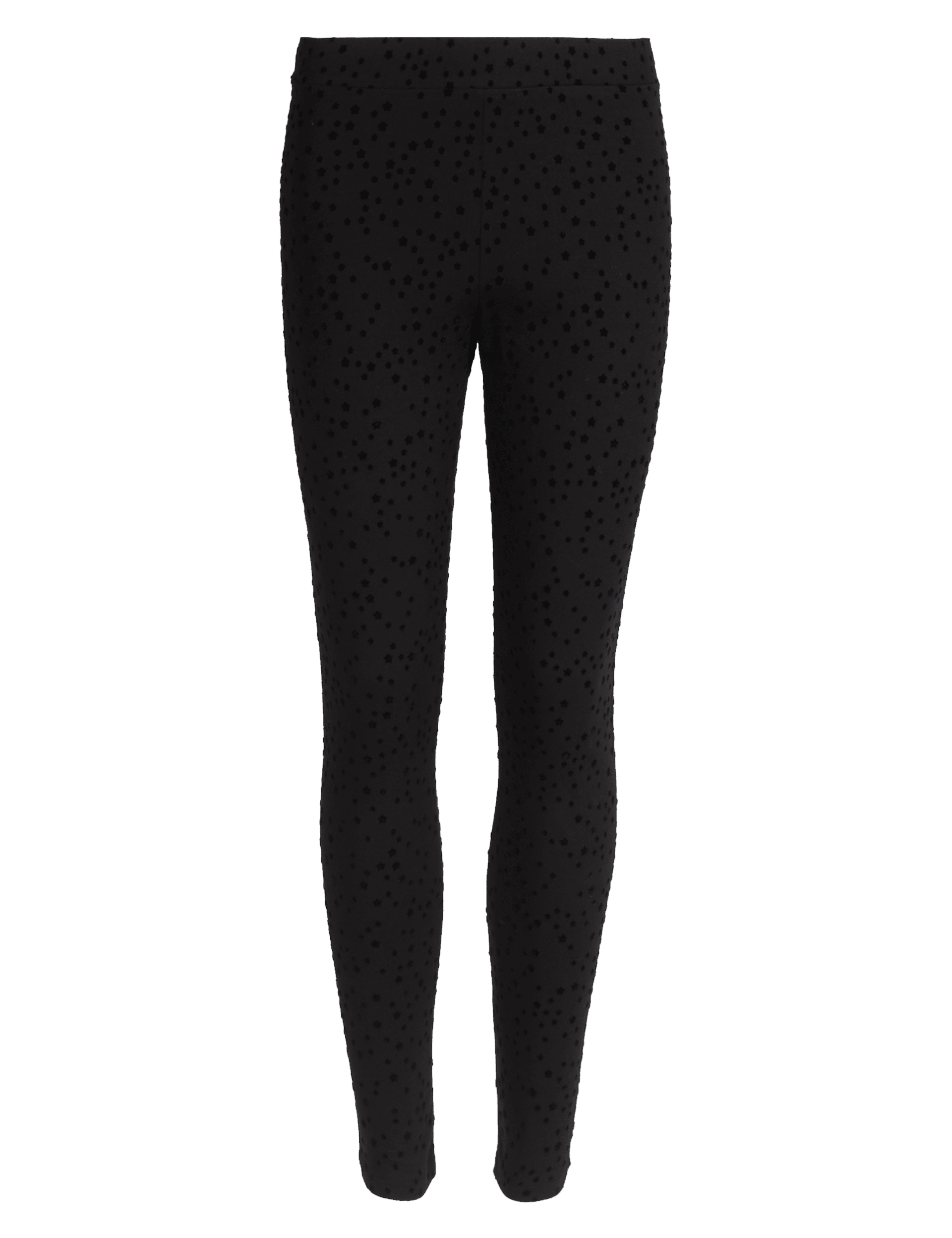 Cotton Rich Flocked Leggings Image 2 of 7