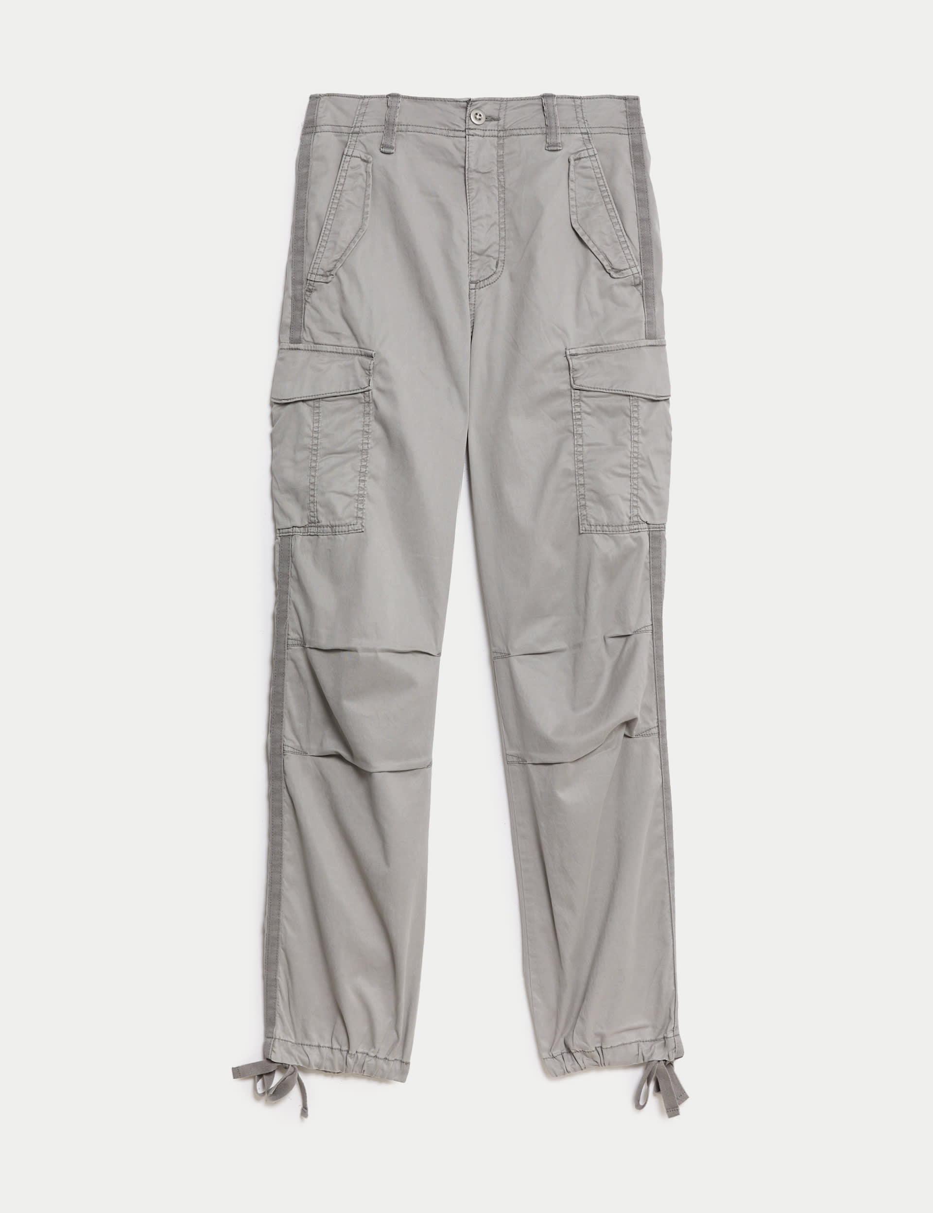 Lyocell™ Rich Cargo Straight Leg Trousers