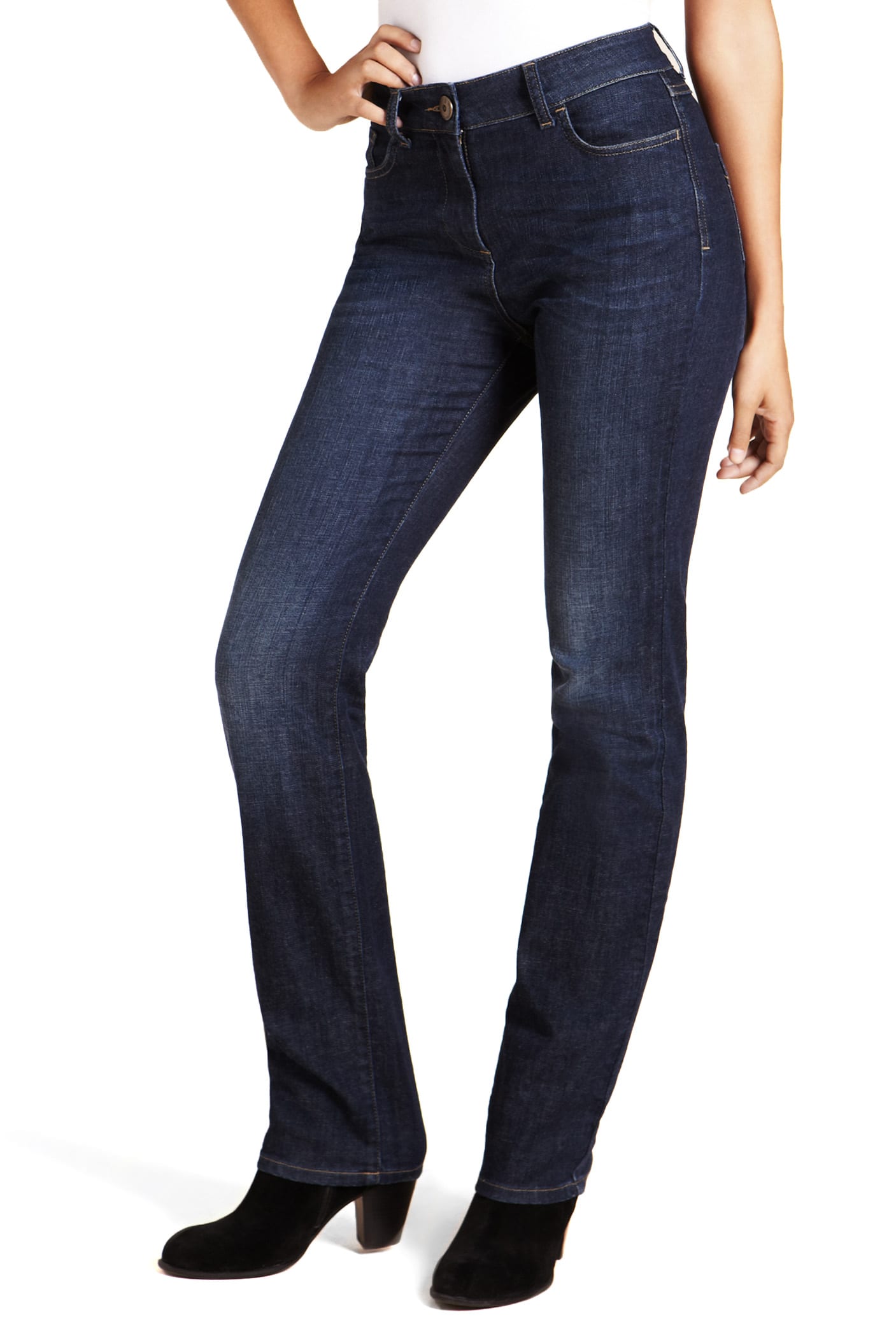 Marilyn high waist stretch straight leg jeans best sale