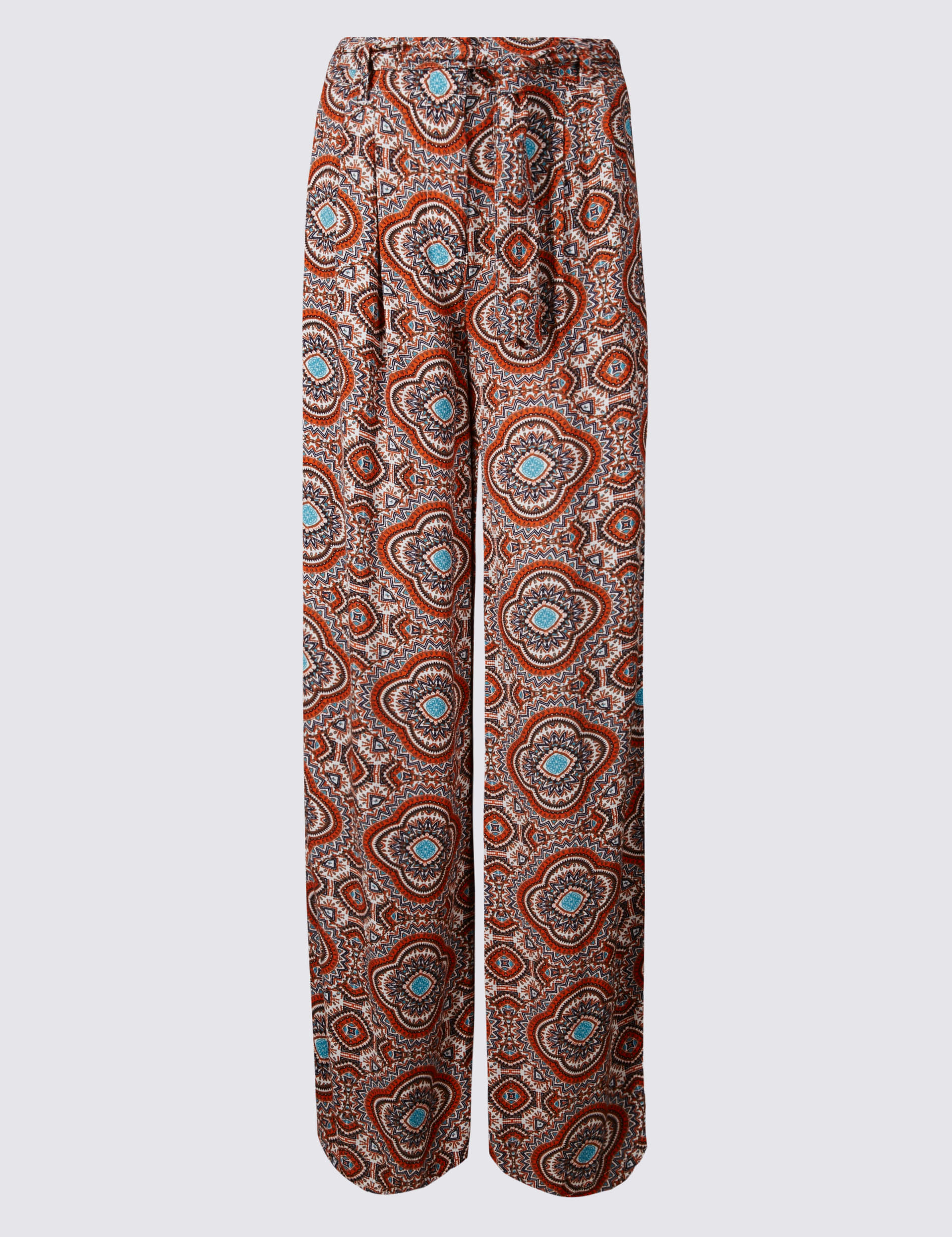 Printed Wide Leg Trousers Image 2 of 7