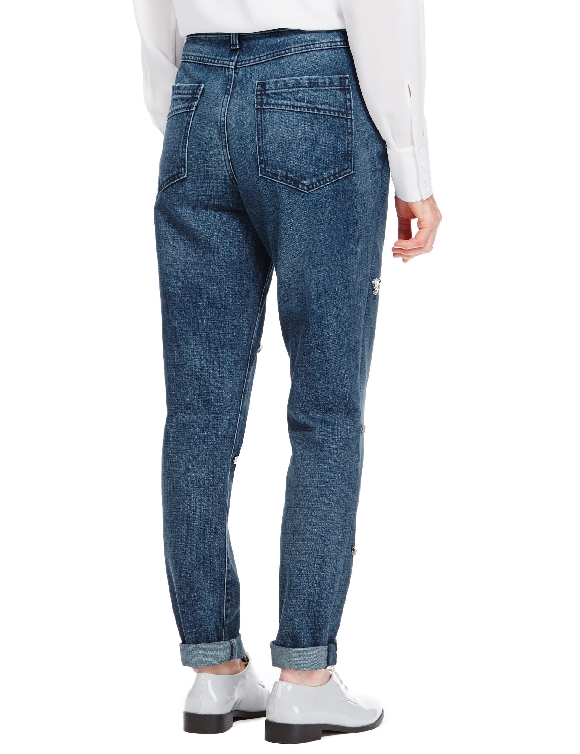 Jewelled Girlfriend Jeans Image 2 of 5
