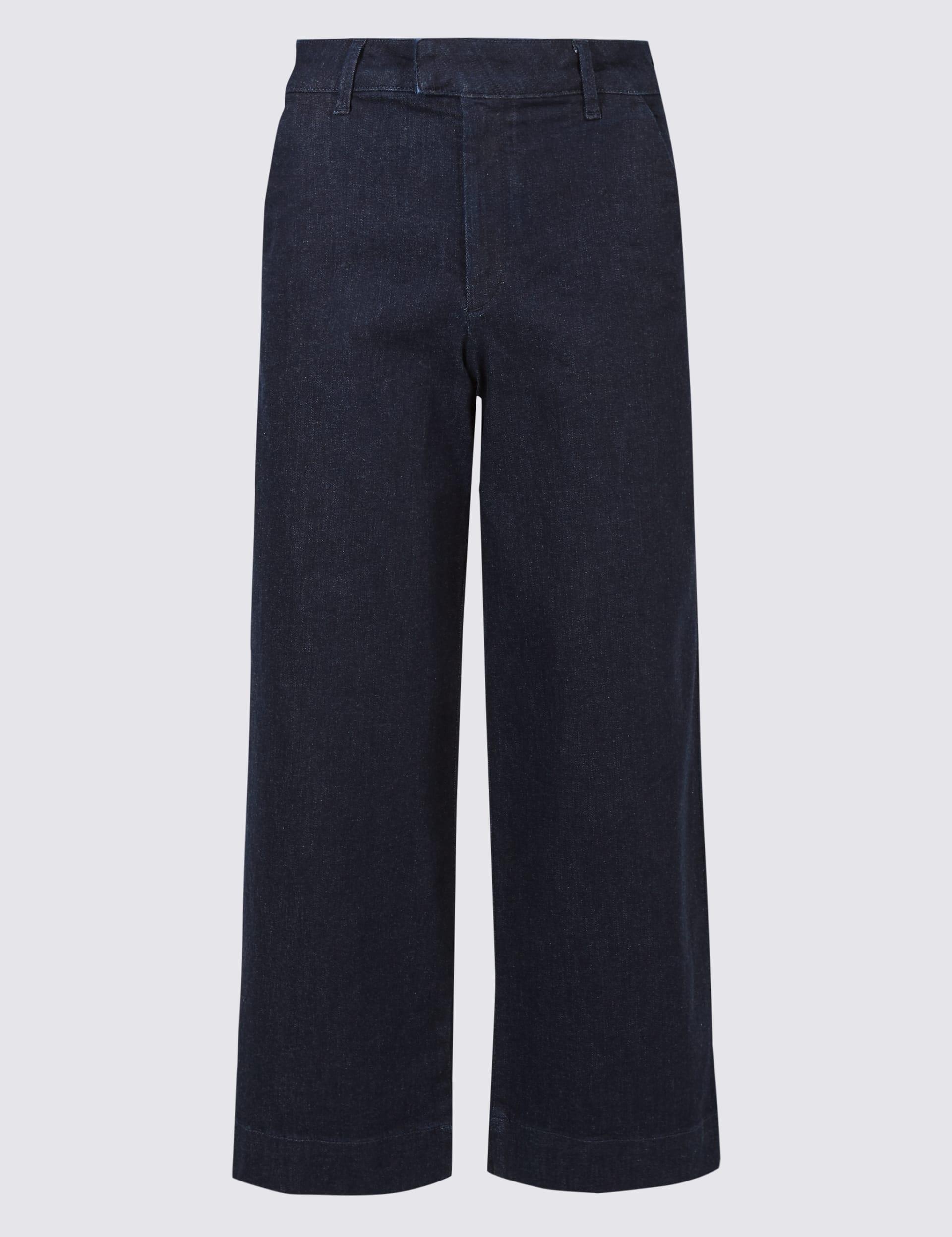 Mid Rise Wide Leg Culottes Image 2 of 7