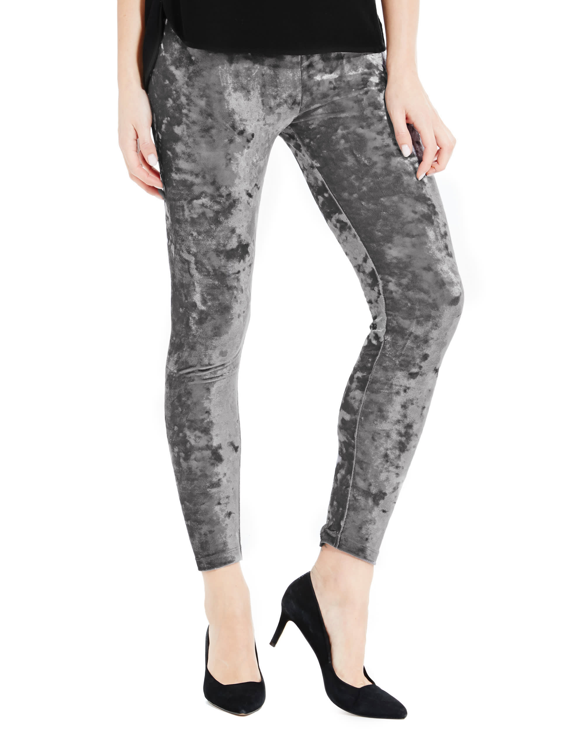 Crushed Velvet Leggings M S Collection M S