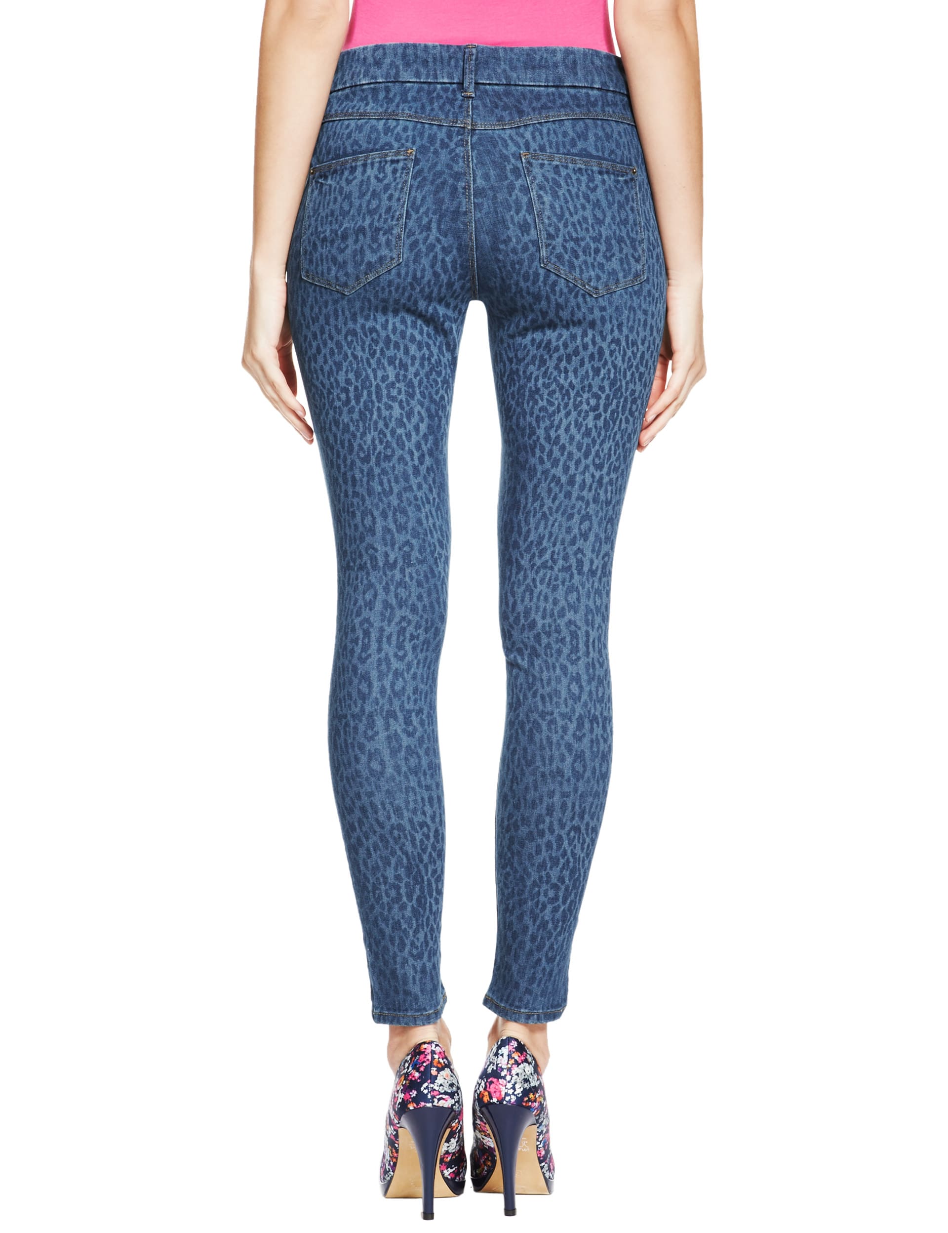 Printed jeggings for womens best sale