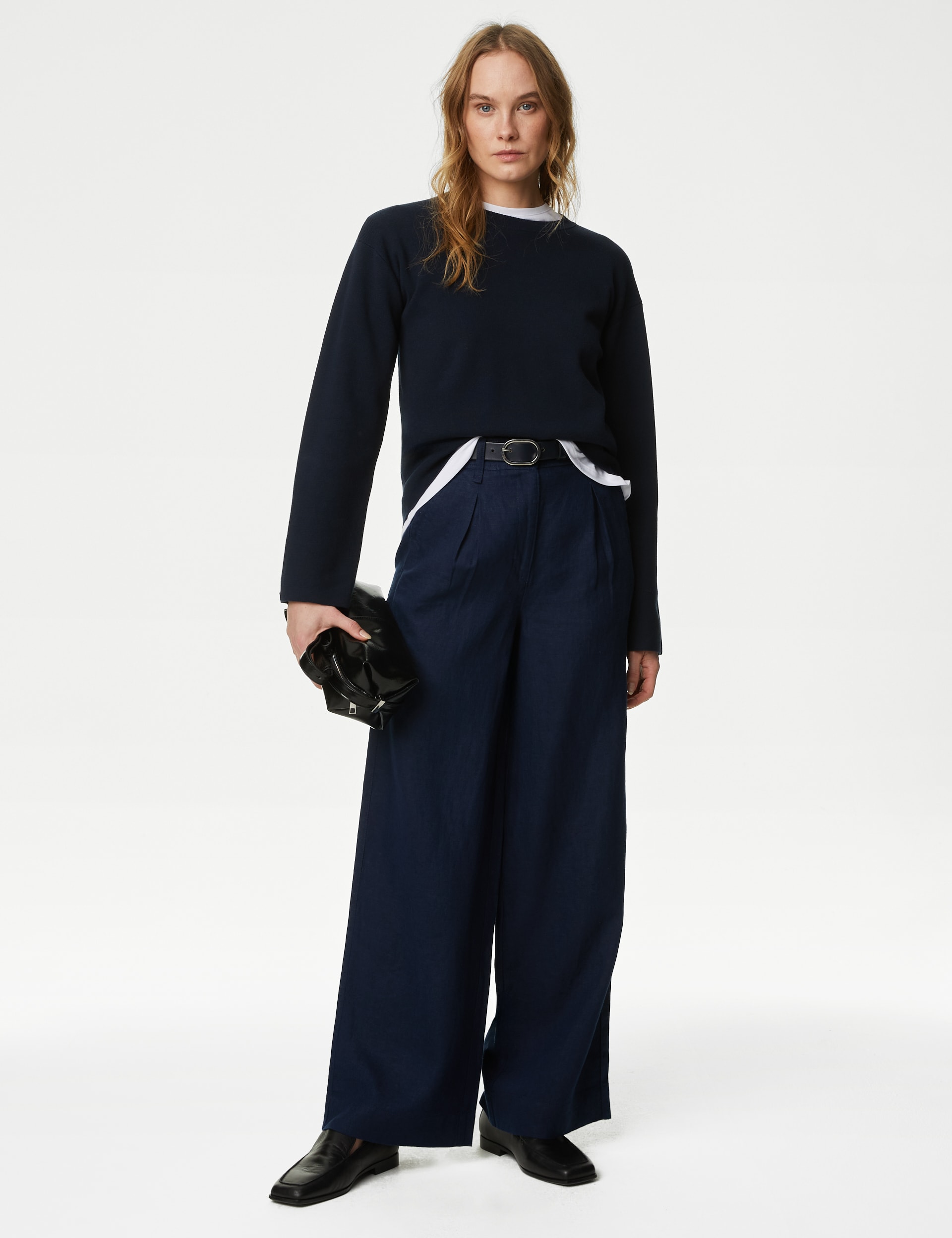 Page 3 - Petite Wide-Leg Trousers | M&S