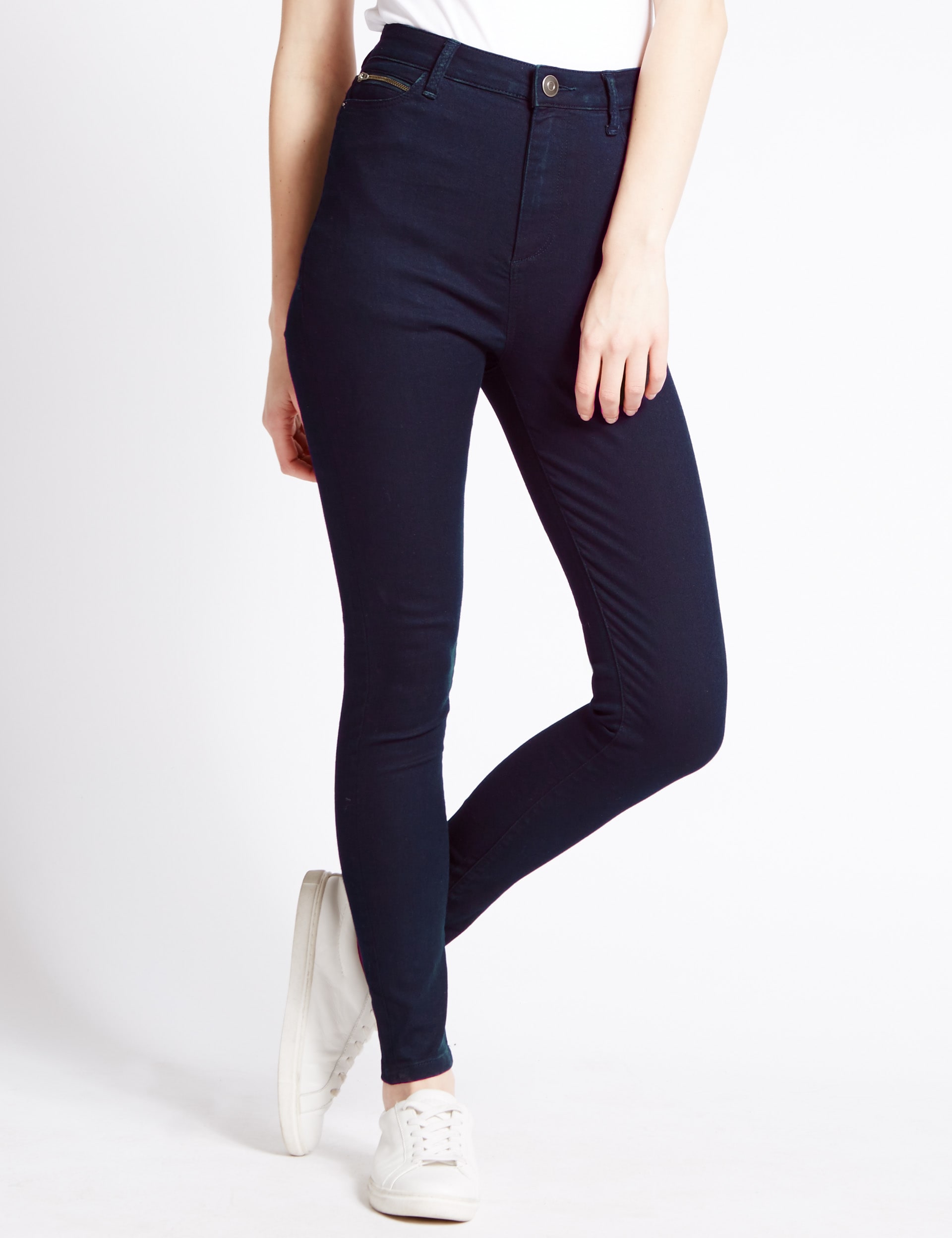 High Waisted Skinny Jeans Image 2 of 3
