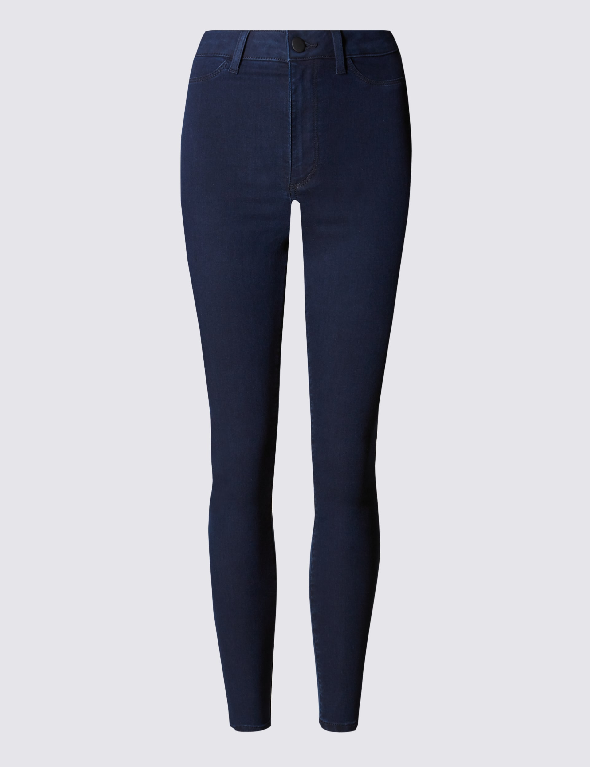 High Waist Super Stretch Skinny Leg Jeans Image 2 of 7