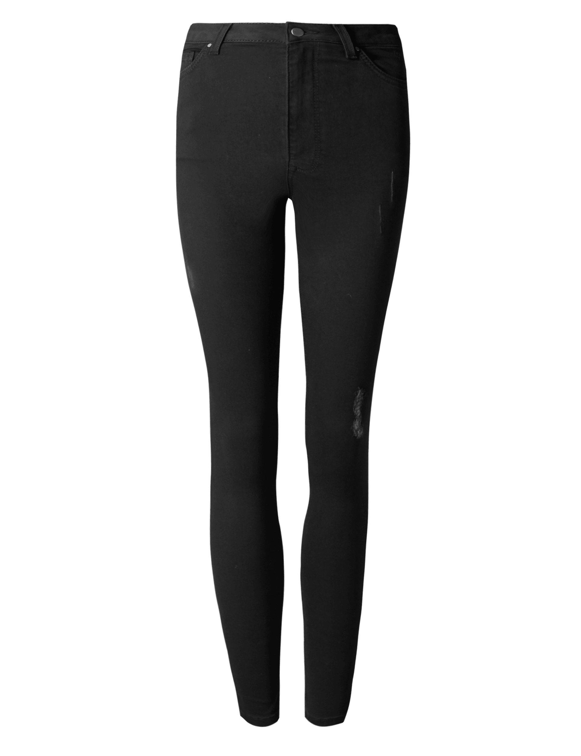 High Waist Super Stretch Skinny Leg Jeans Image 2 of 4