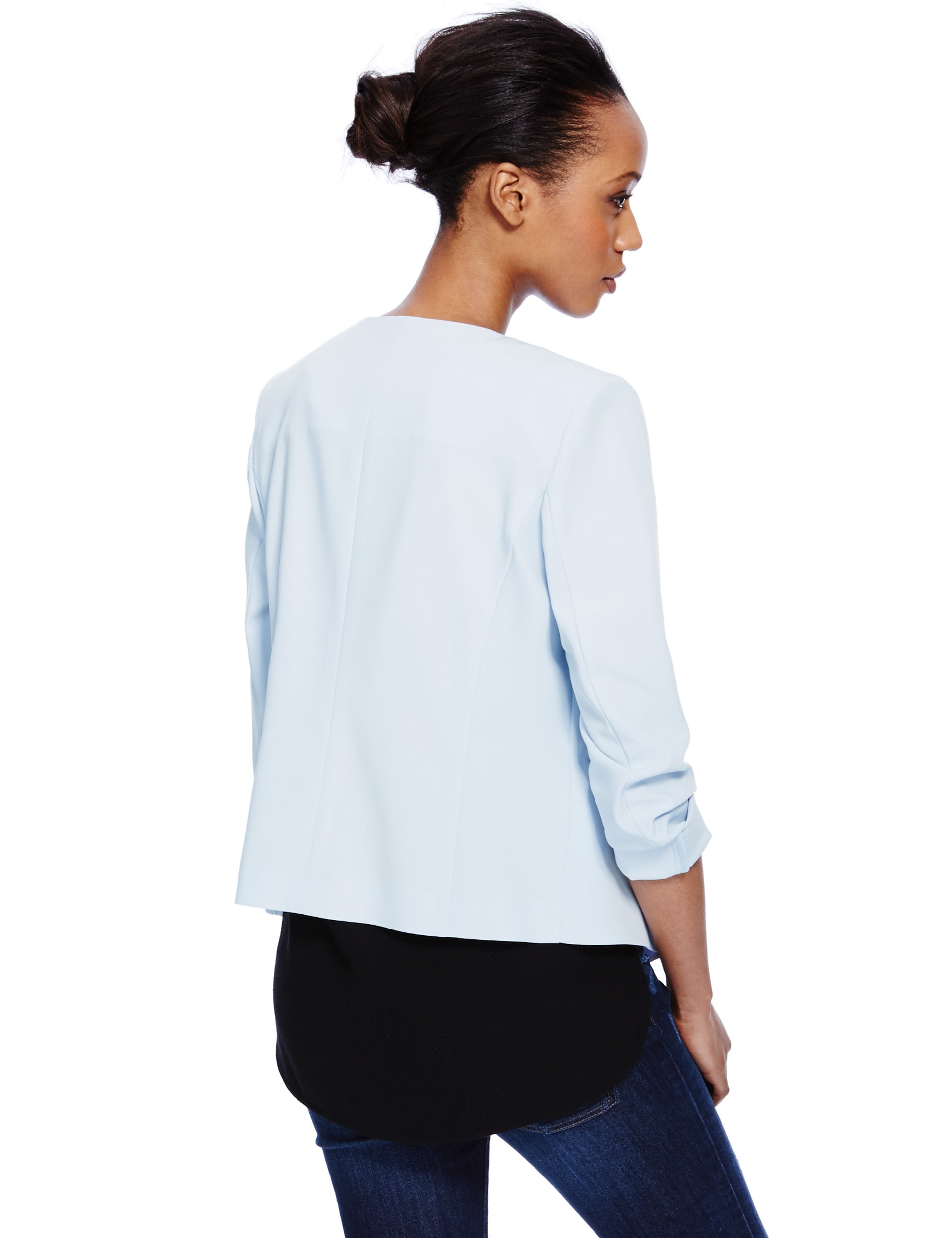 Zipped Pocket Waterfall Jacket Image 2 of 4