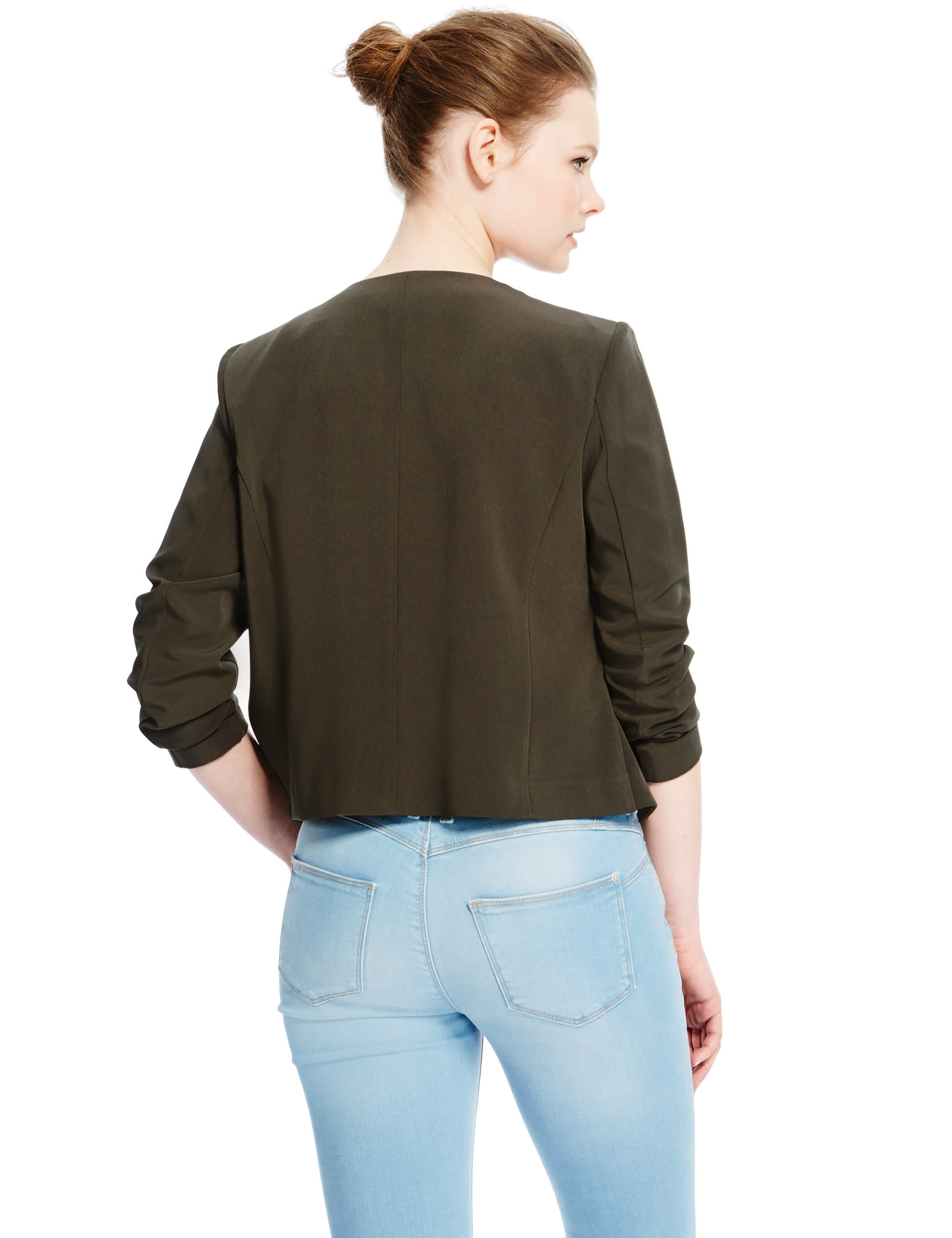 Zipped Pocket Waterfall Jacket Image 2 of 4