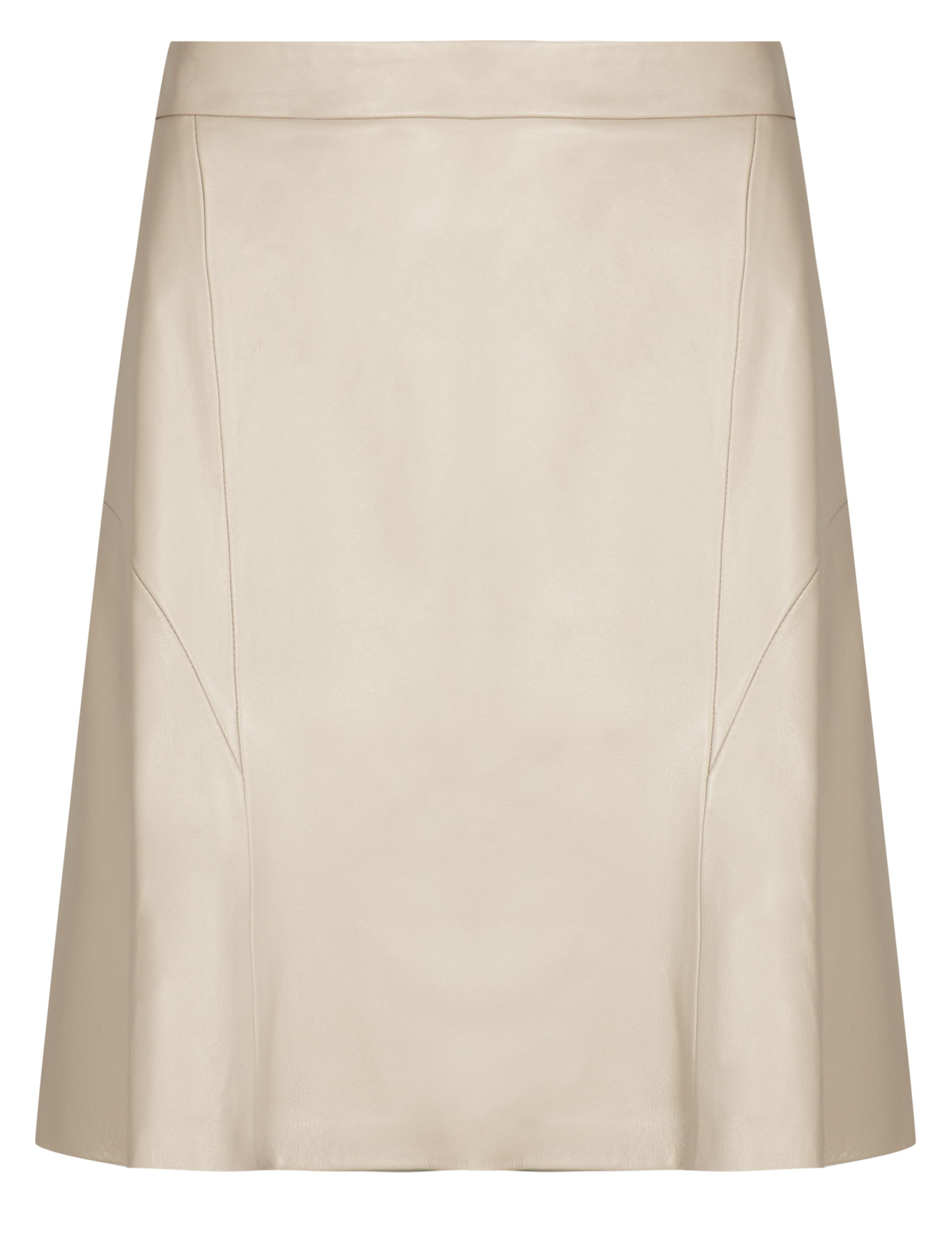 Best of British Leather A-Line Skirt Image 2 of 5