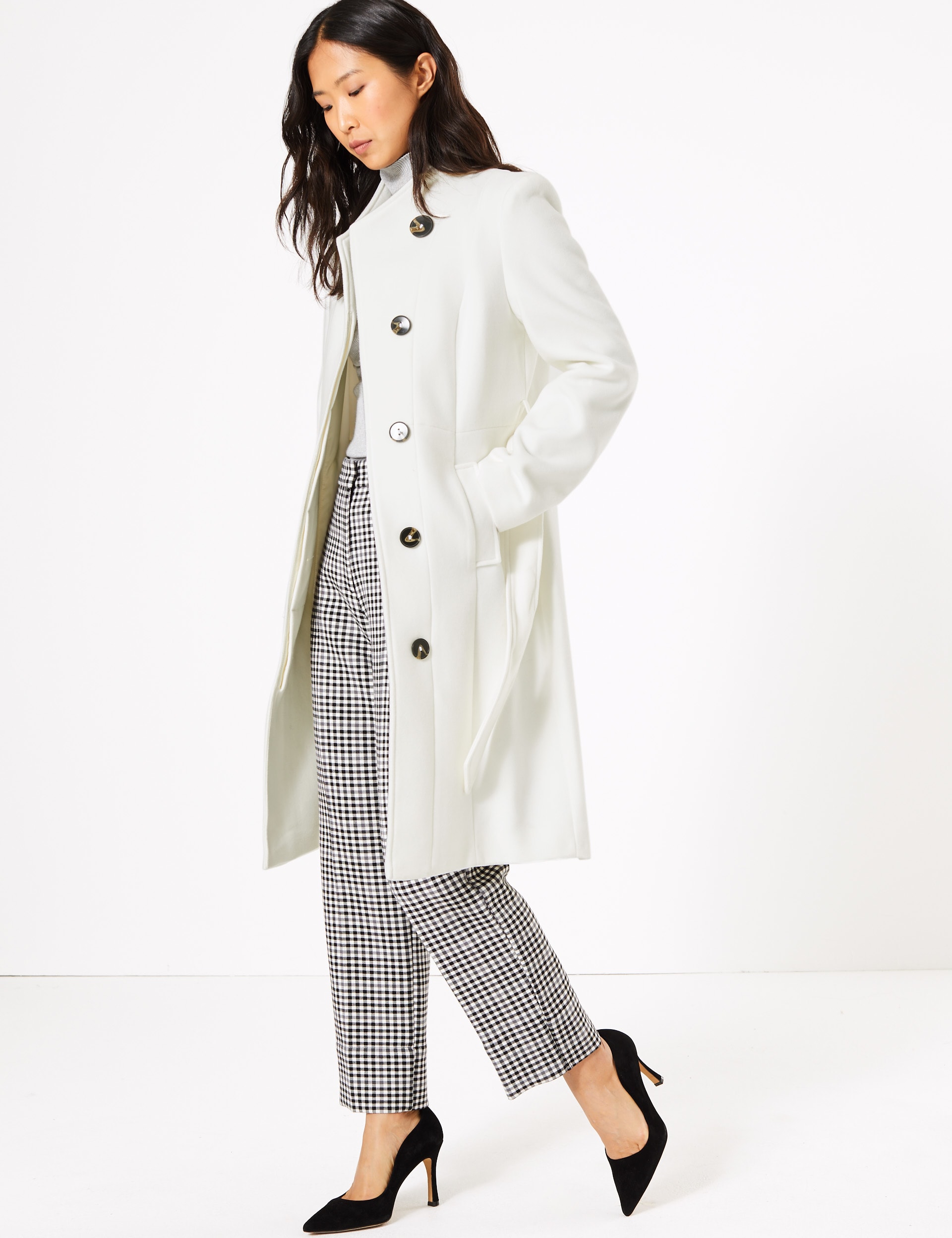 Belted Wrap Coat | M&S Collection | M&S