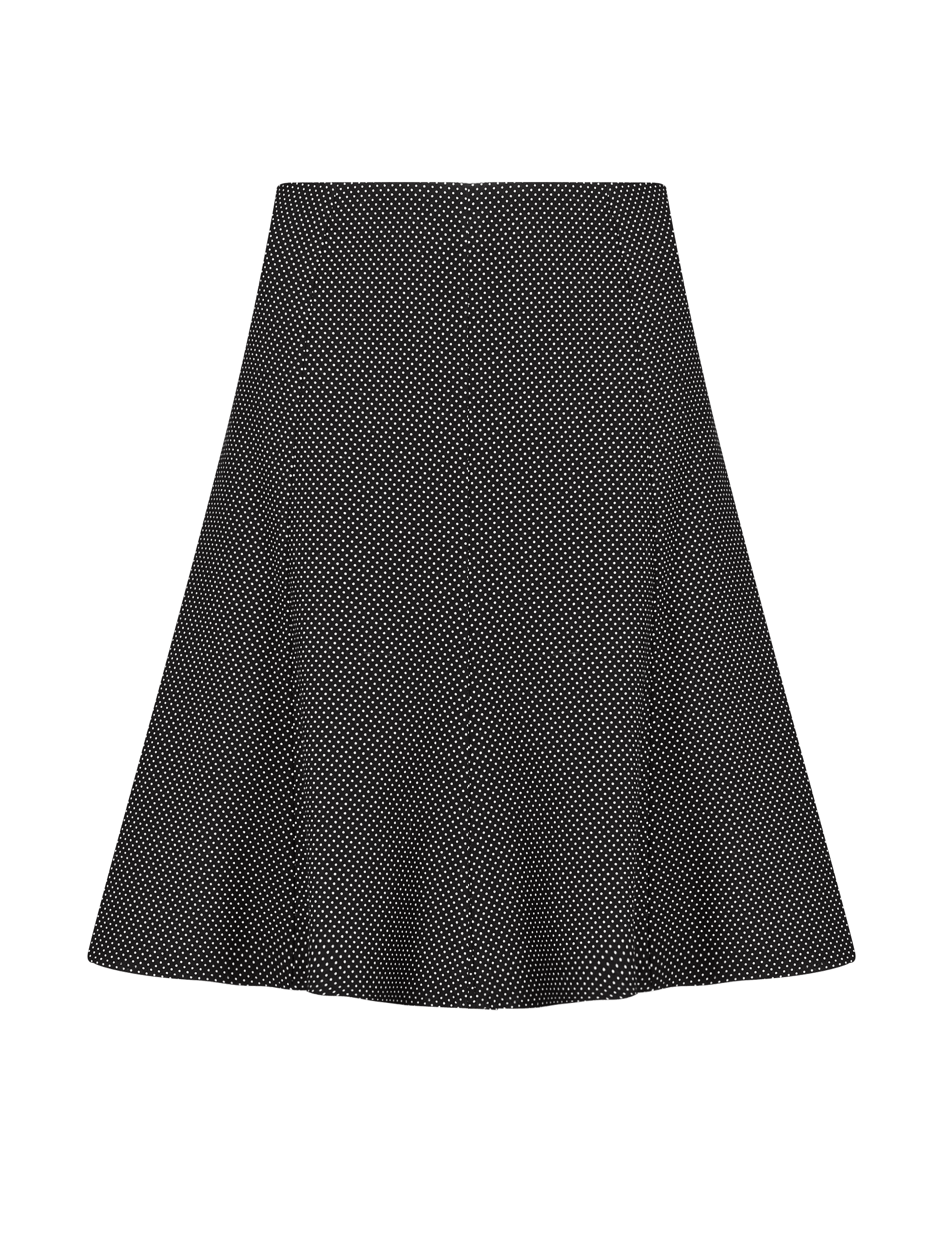 Pin Dot Flippy Mini Skirt Image 2 of 4