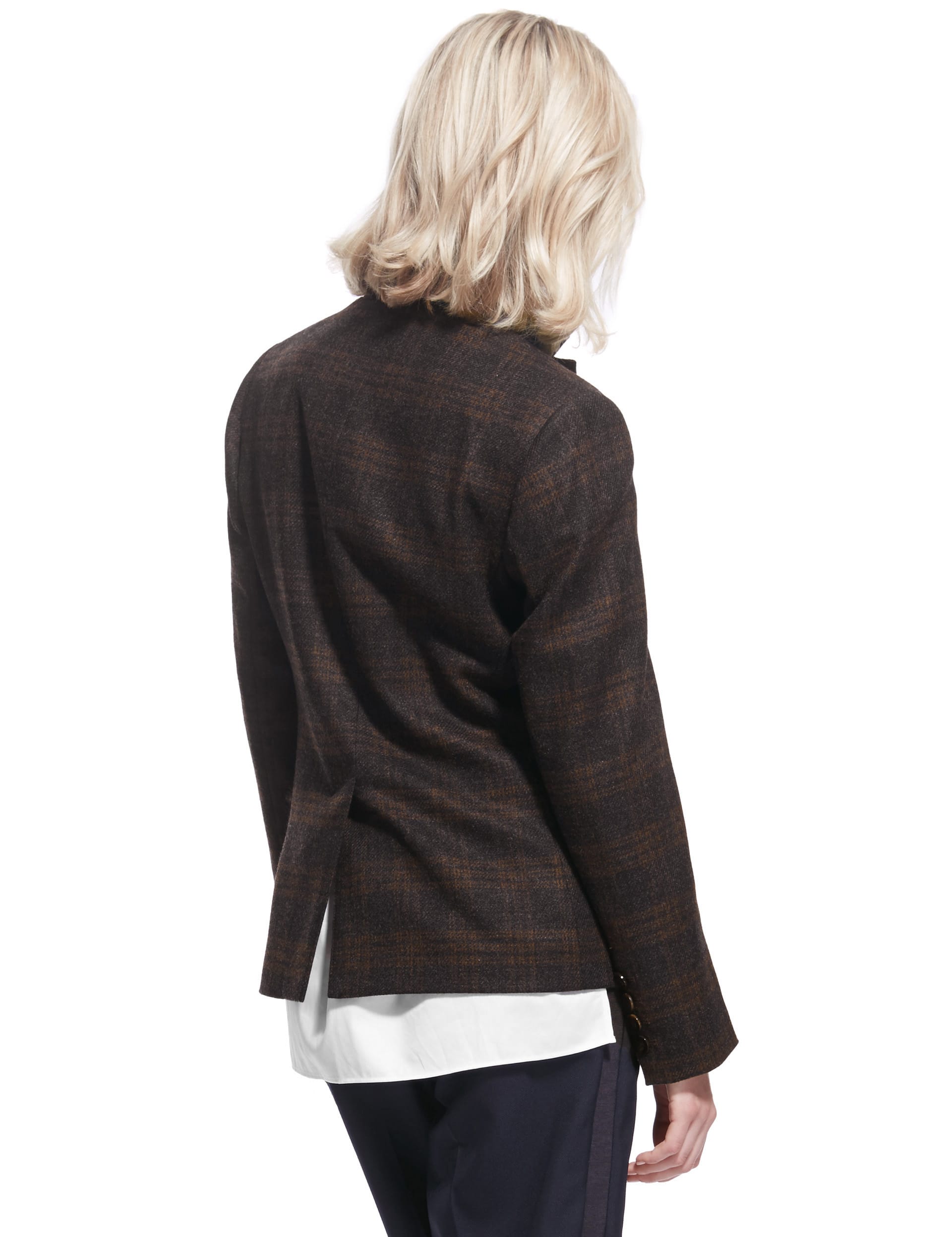 Pure New Wool Checked Blazer Image 2 of 8