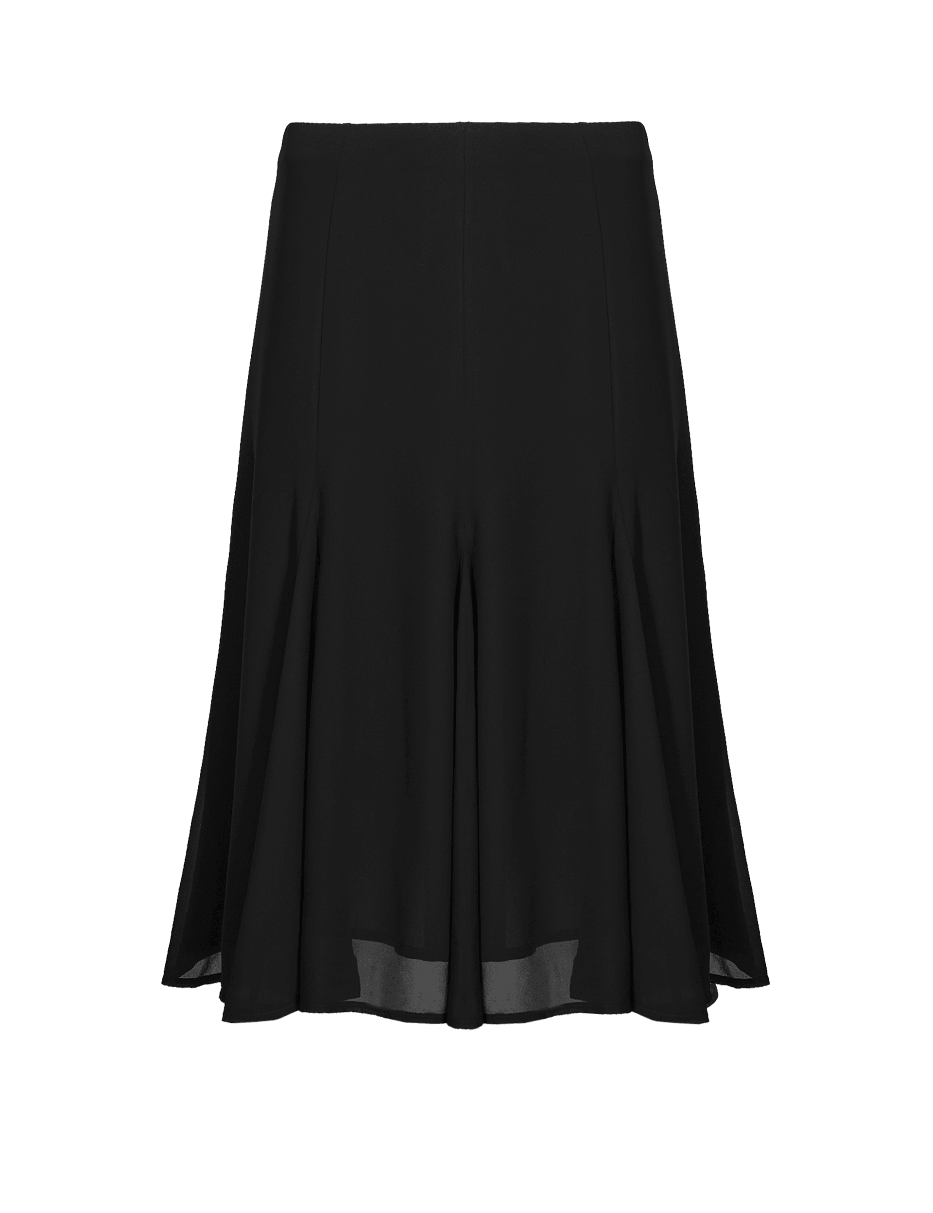 Pleated knee length skirt uk hotsell