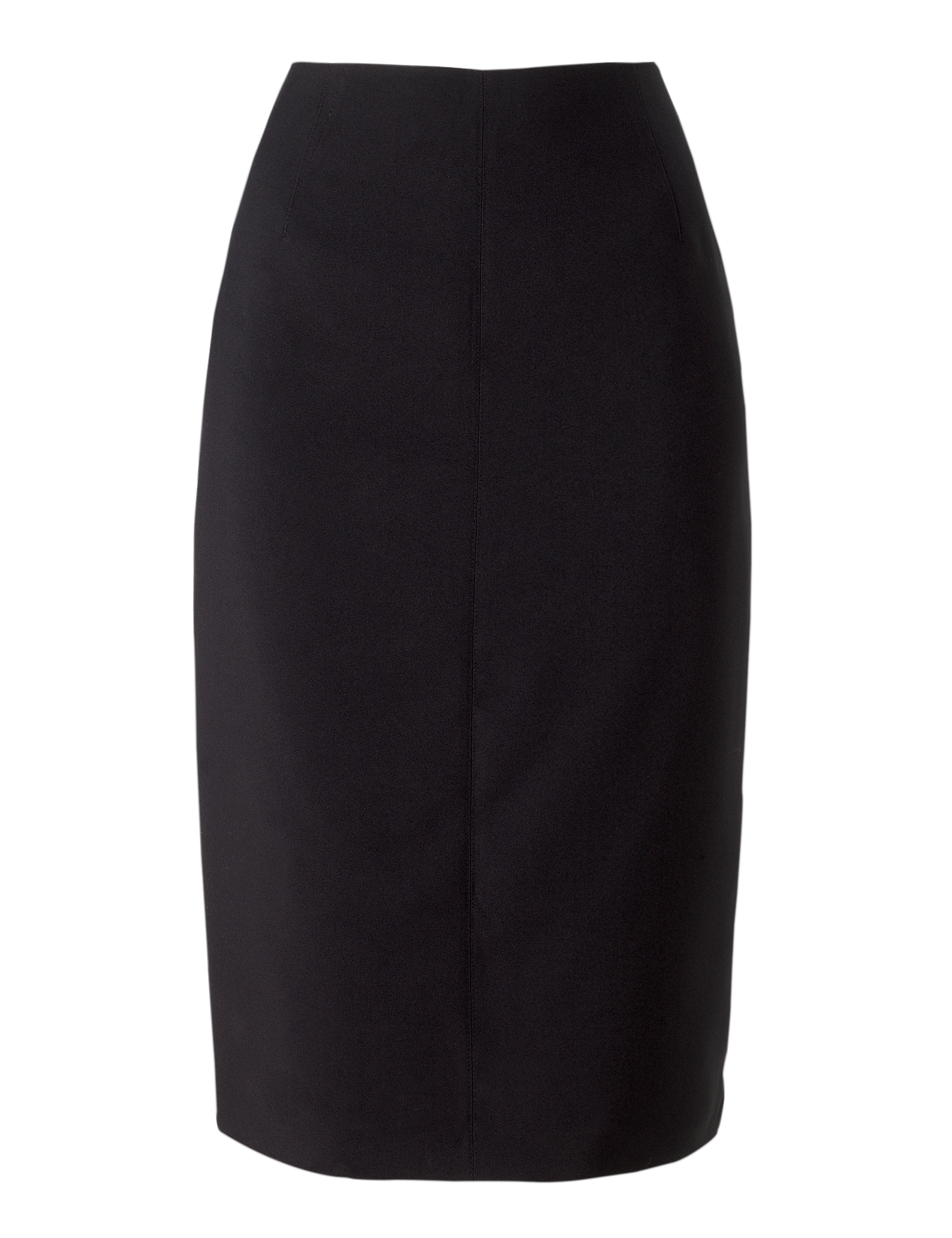 Knee Length Plain Pencil Skirt Image 2 of 3
