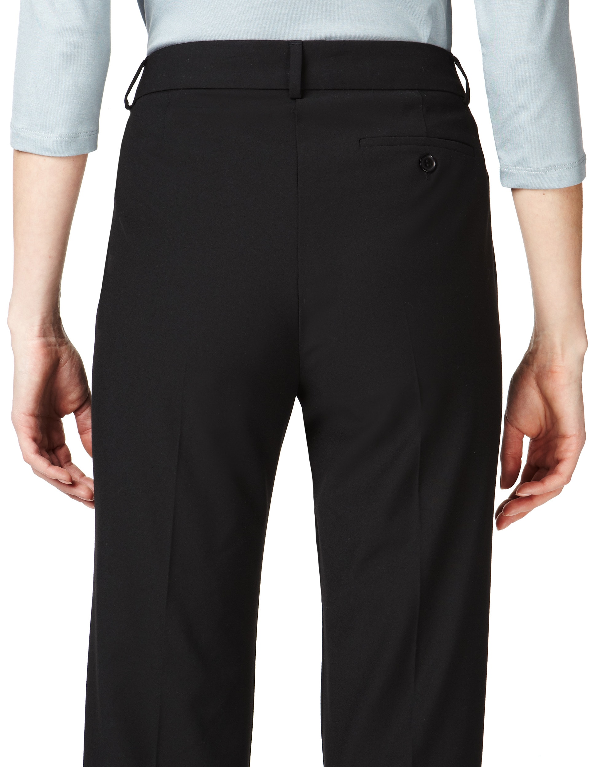 2-Way Stretch Modern Slim Leg Trousers Image 2 of 6
