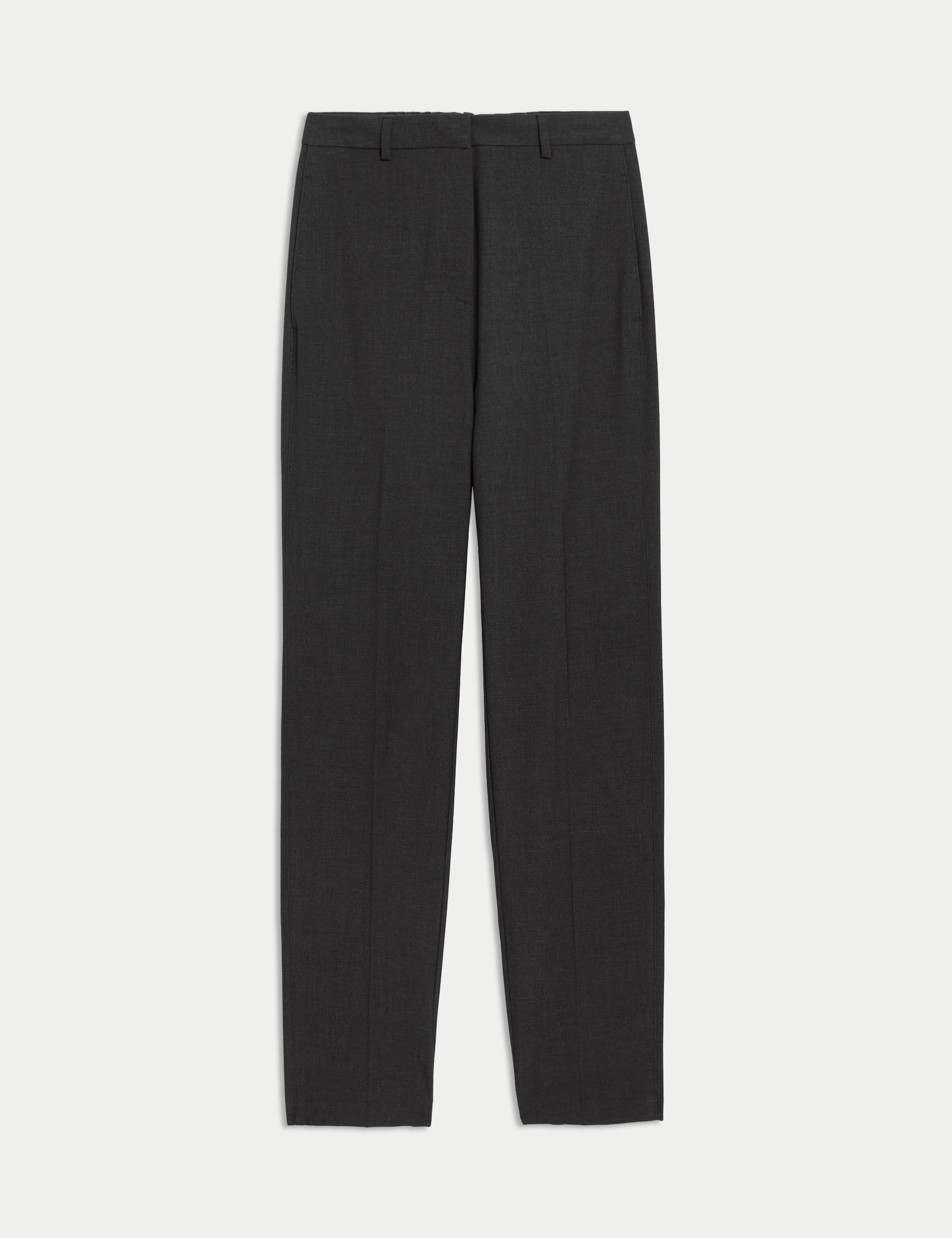 Straight Leg Trousers with Stretch