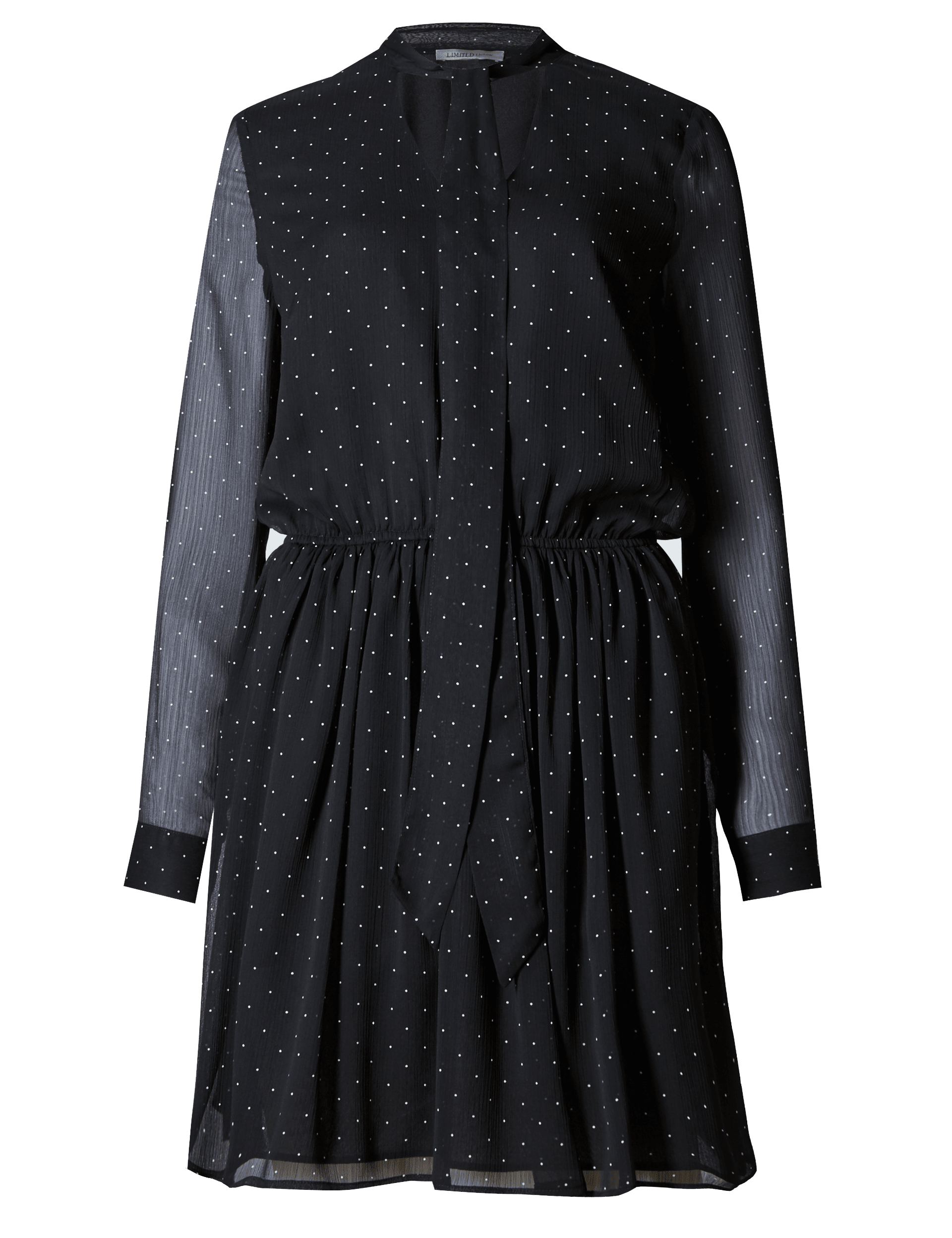 Spotted Shift Dress Image 2 of 4
