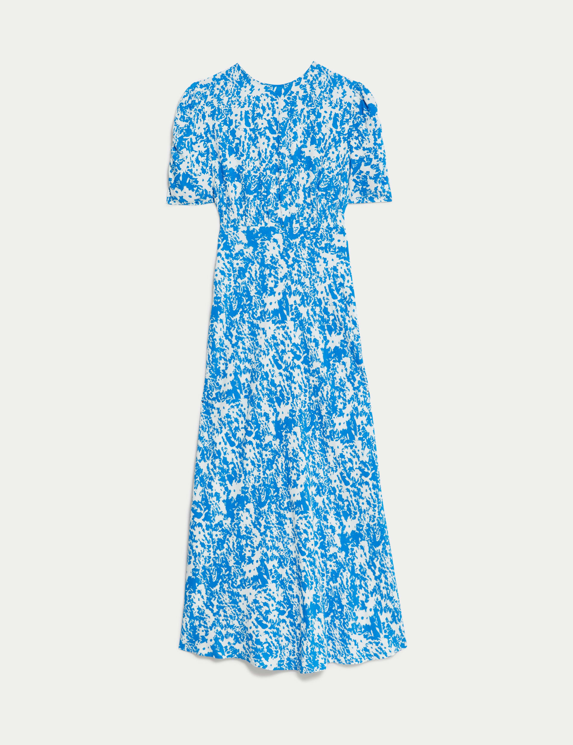 Printed Midaxi Tea Dress