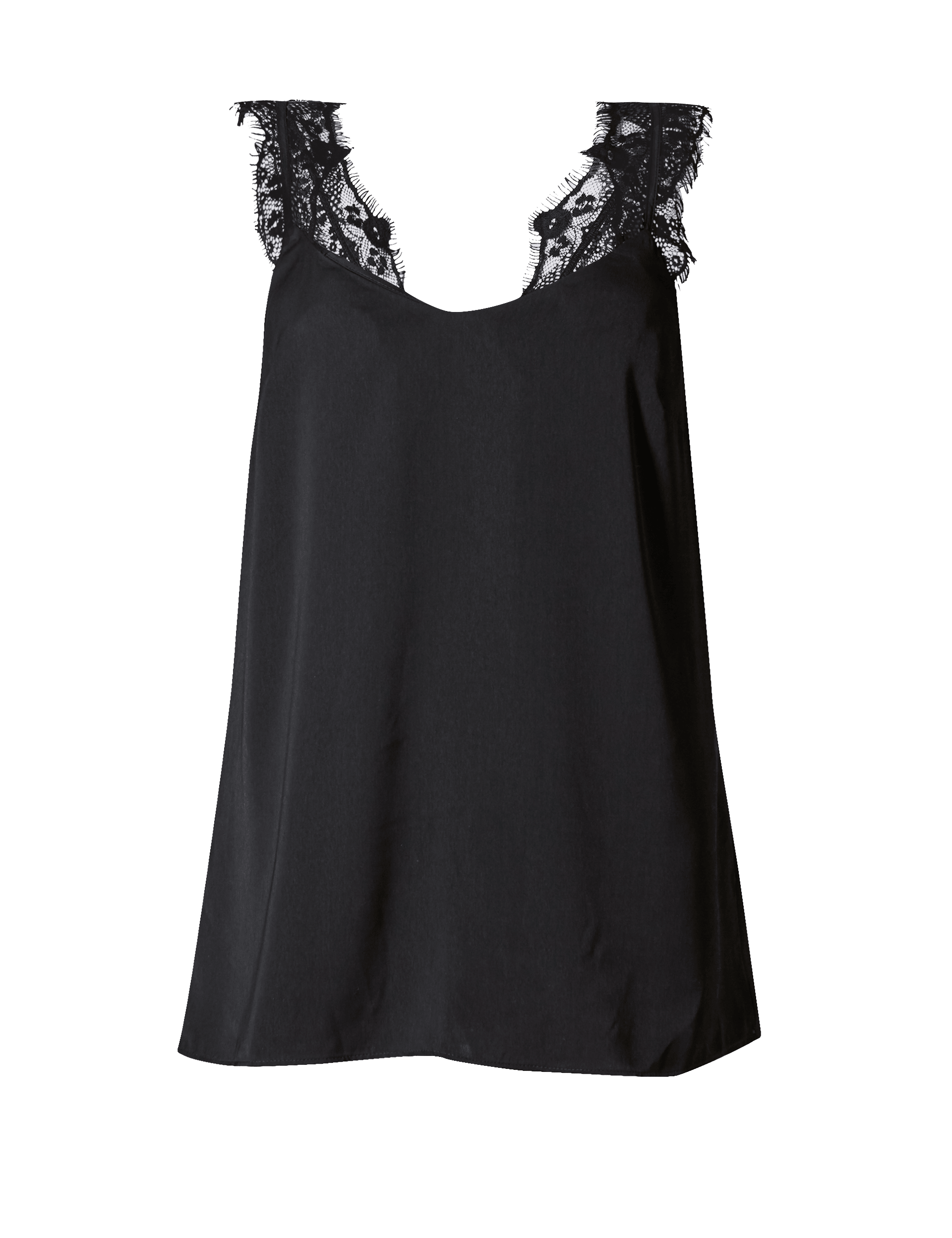 Lace Trim Camisole Top Image 2 of 4