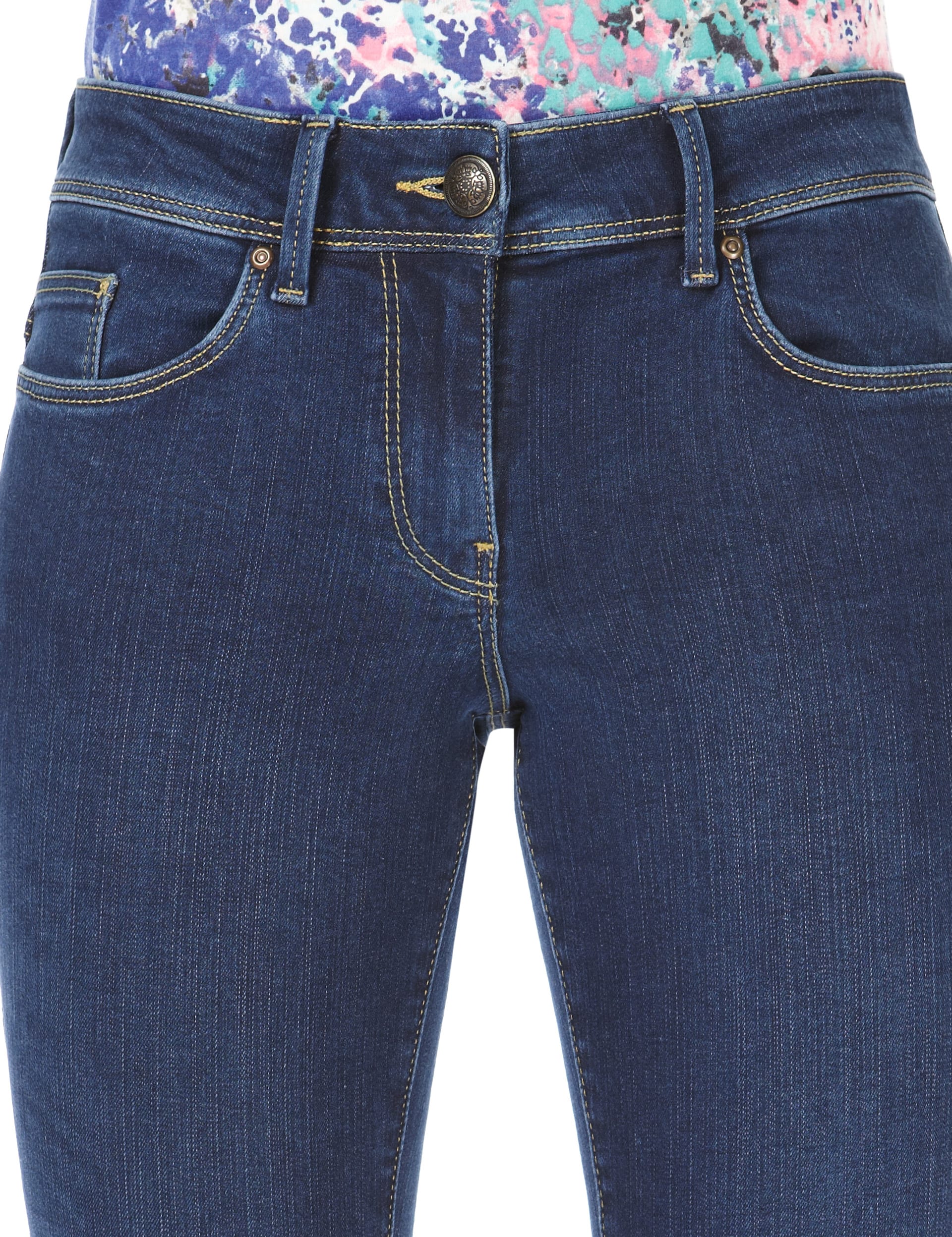 Petite Sculpt & Lift Skinny Denim Jeans Image 2 of 5