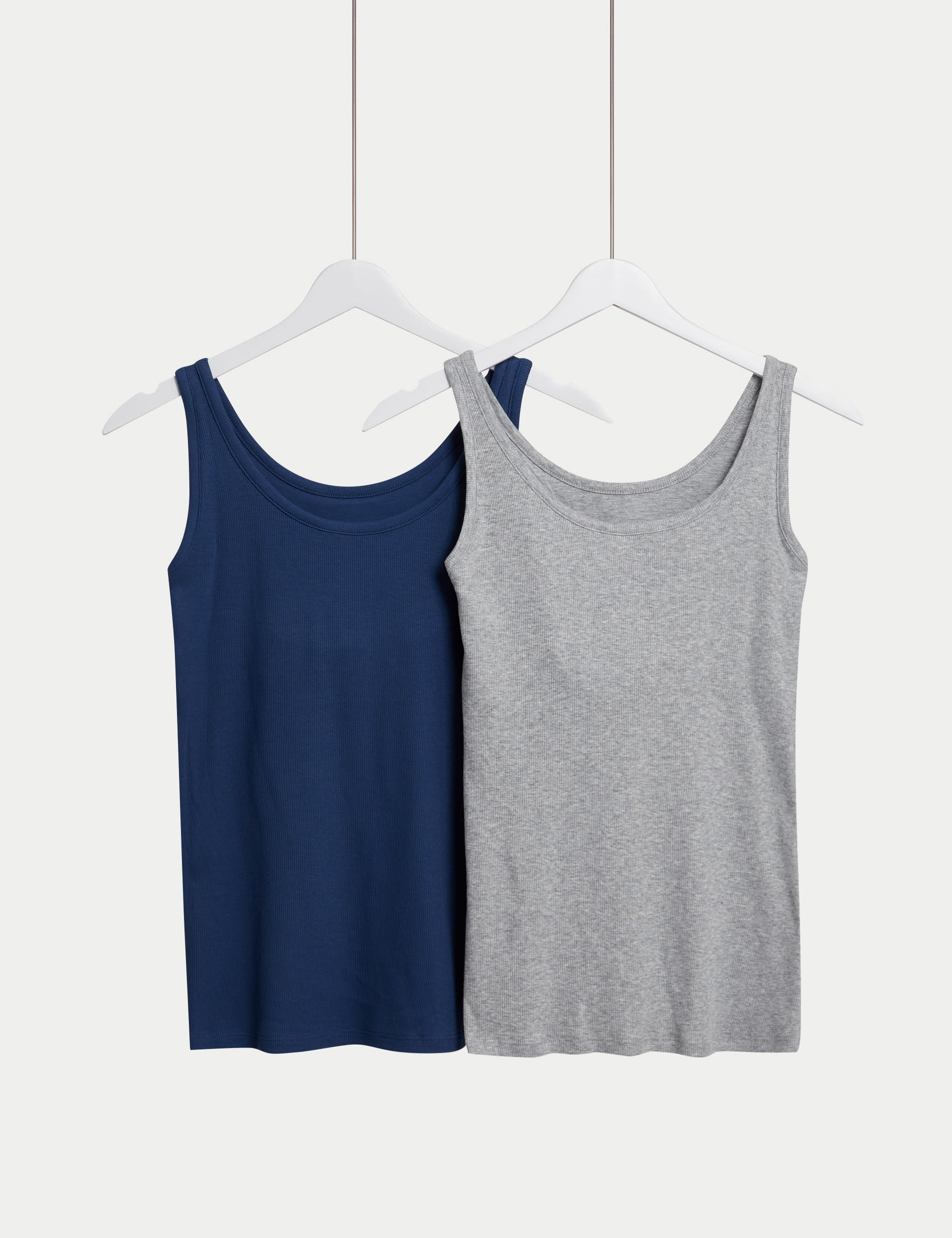 2pk Cotton Rich Secret Support™ Vests