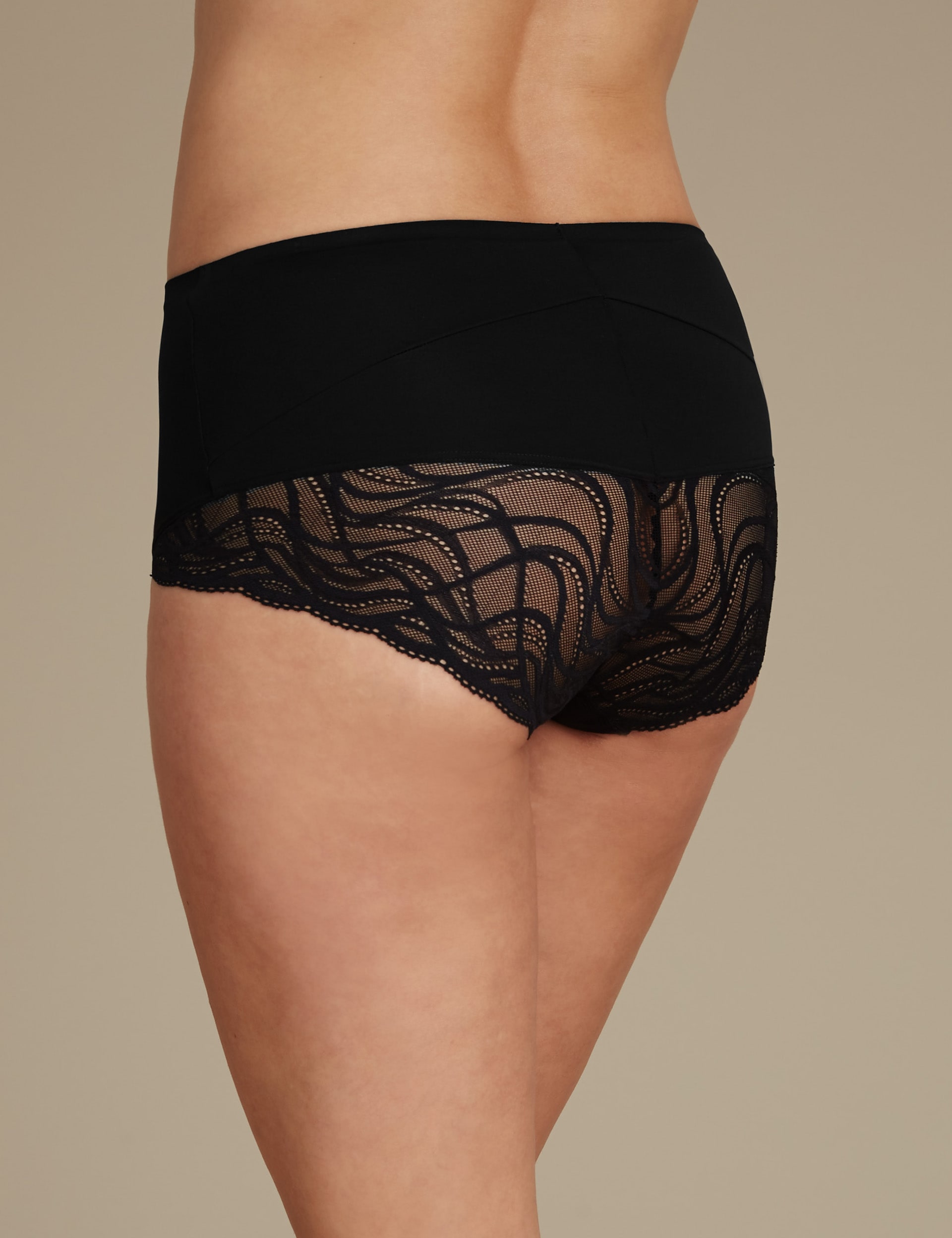 Smooth Lines High Leg Shaping Knicker Image 2 of 4