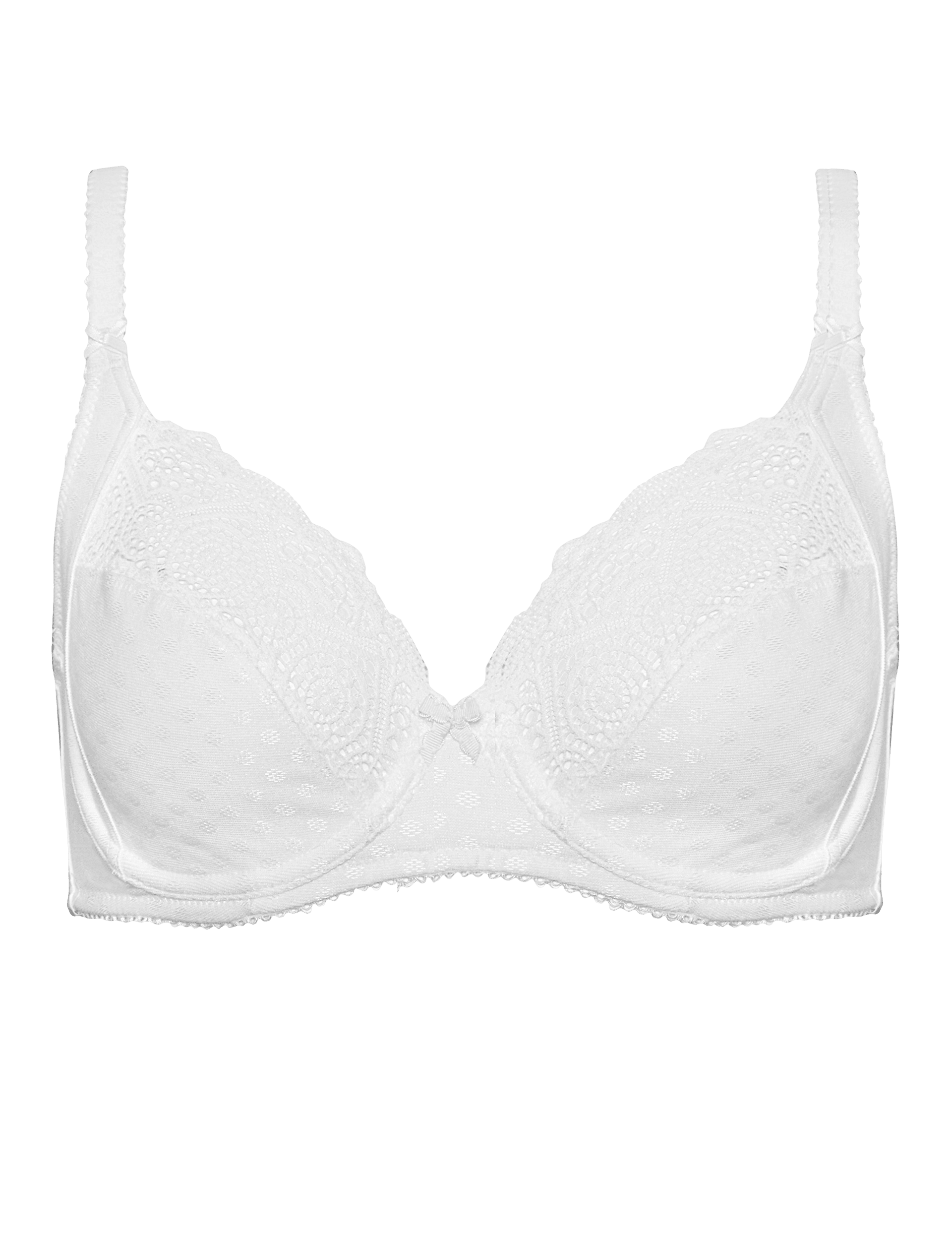 Underwired Lace Side Sling B-DD Bra Image 2 of 5