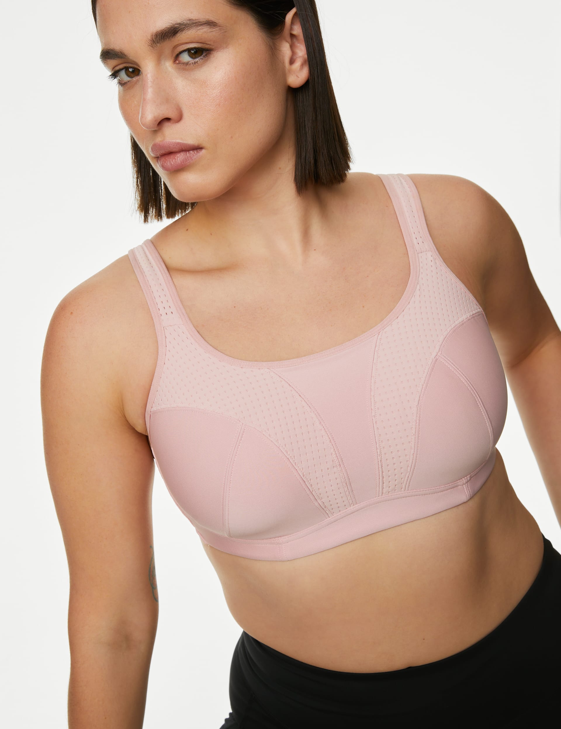 2pk Ultimate Support Non Wired Sports Bras A-E