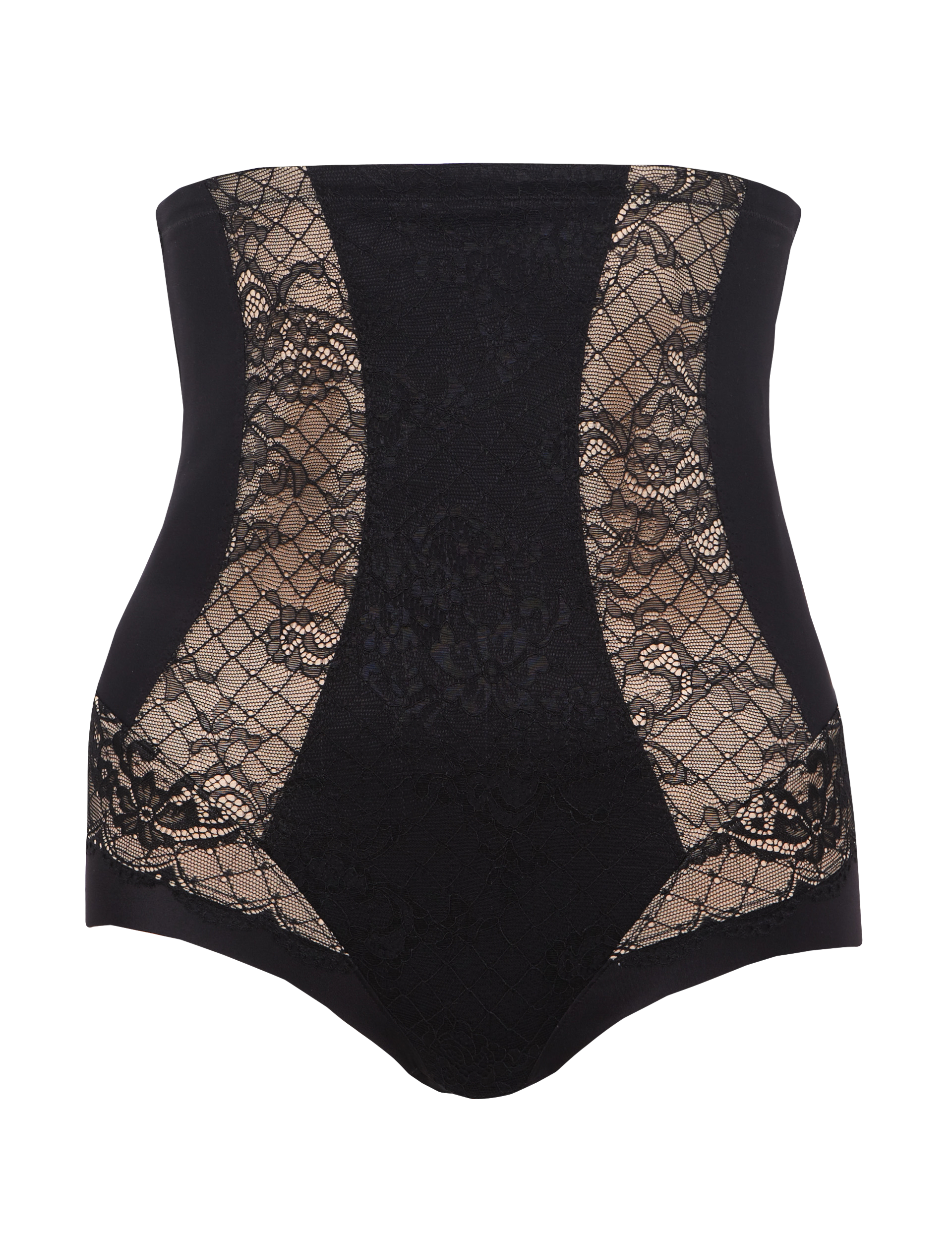 Waist Sculpt™ Overlaid Lace Waist Cincher Image 2 of 5