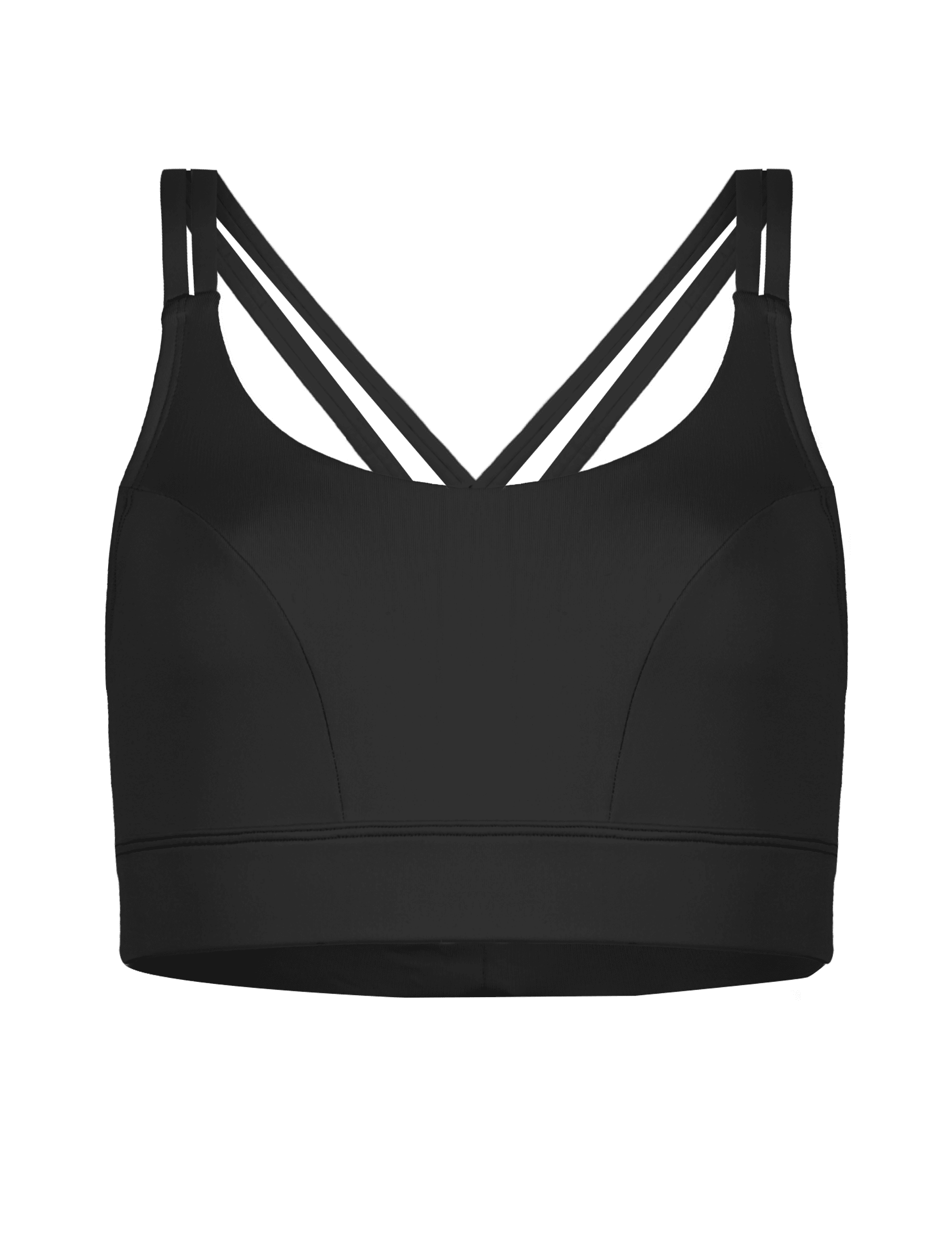 Strappy yoga bra online