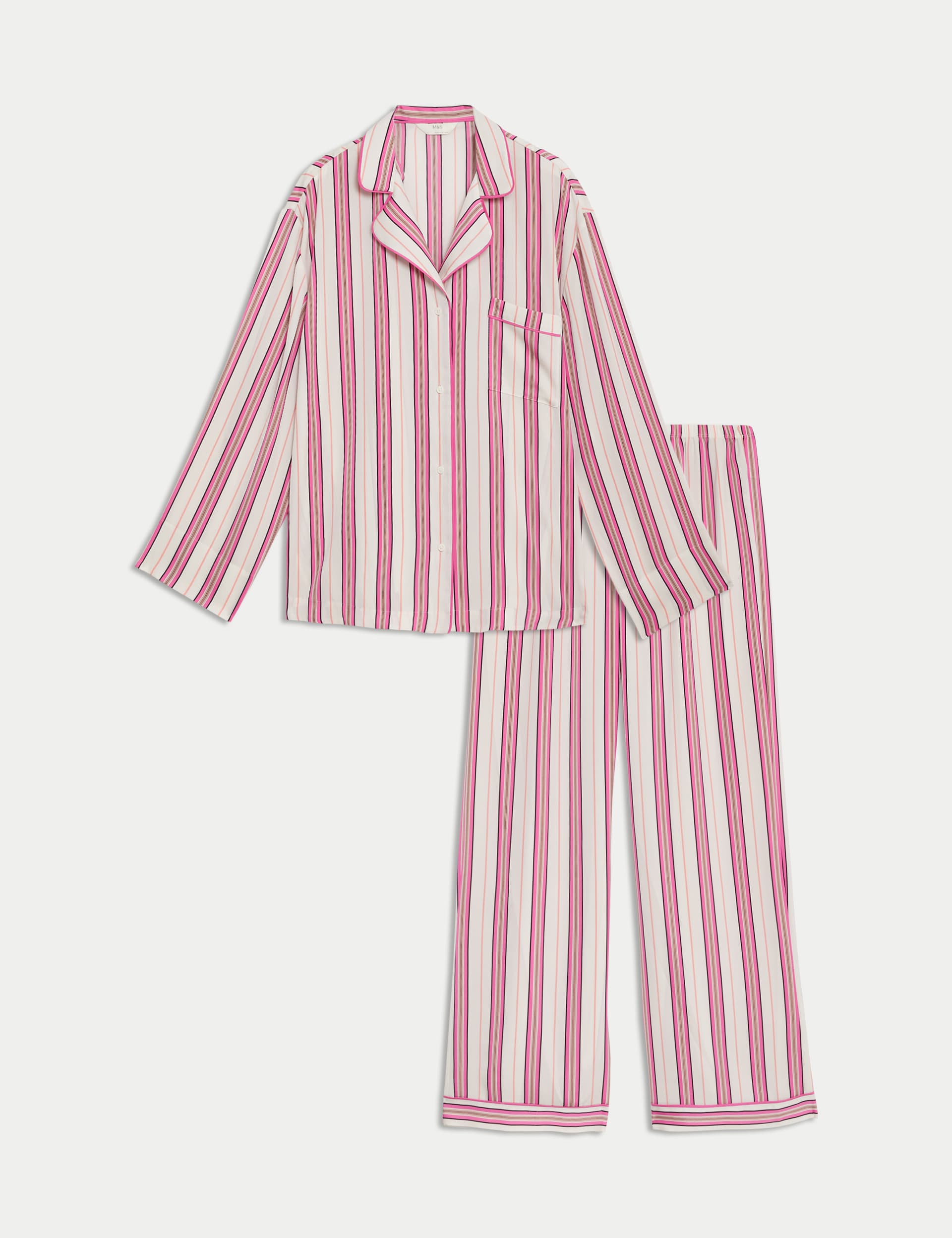 Dream Satin™ Striped Pyjama Set