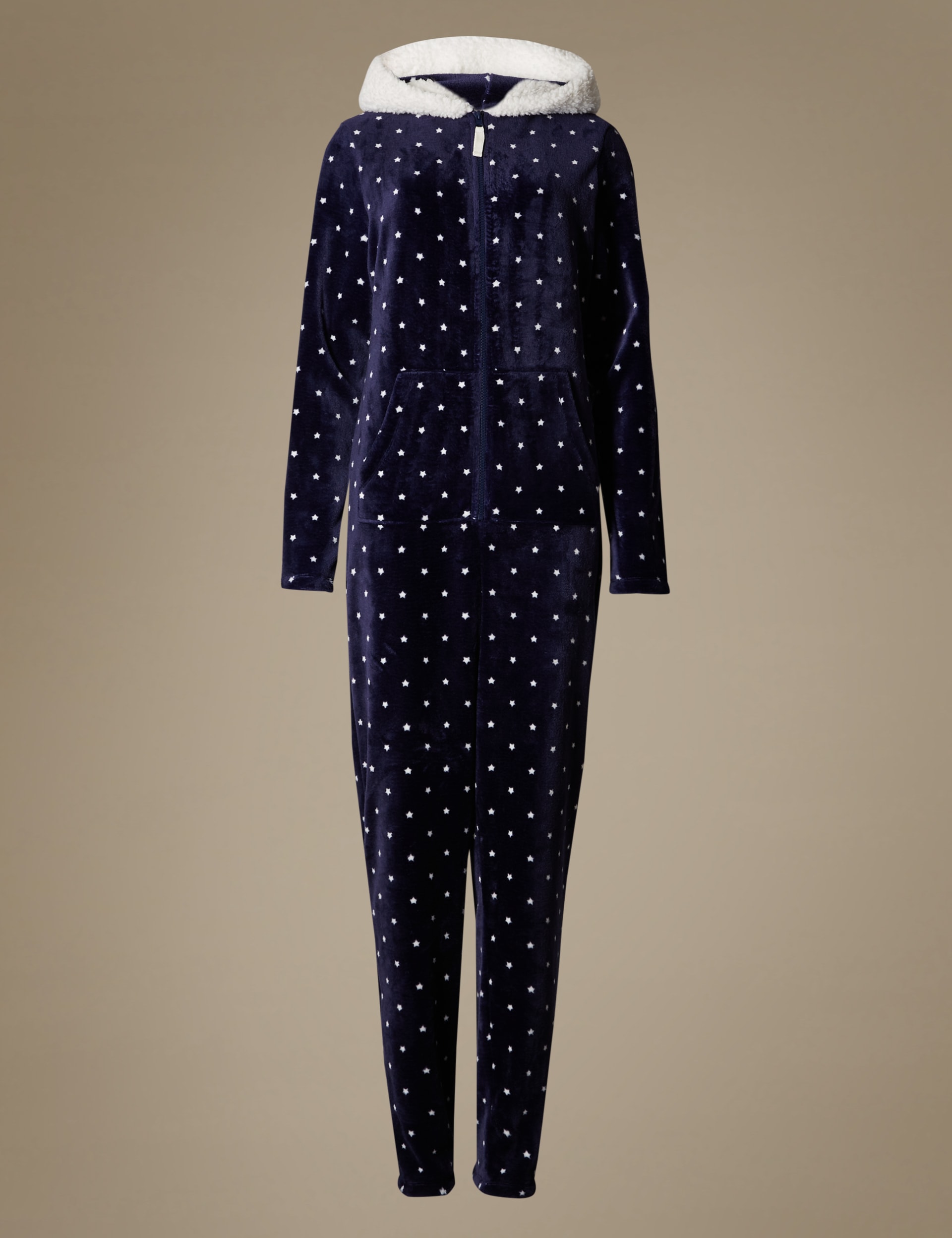Owl Fleece Long Sleeve Onesie Image 2 of 7