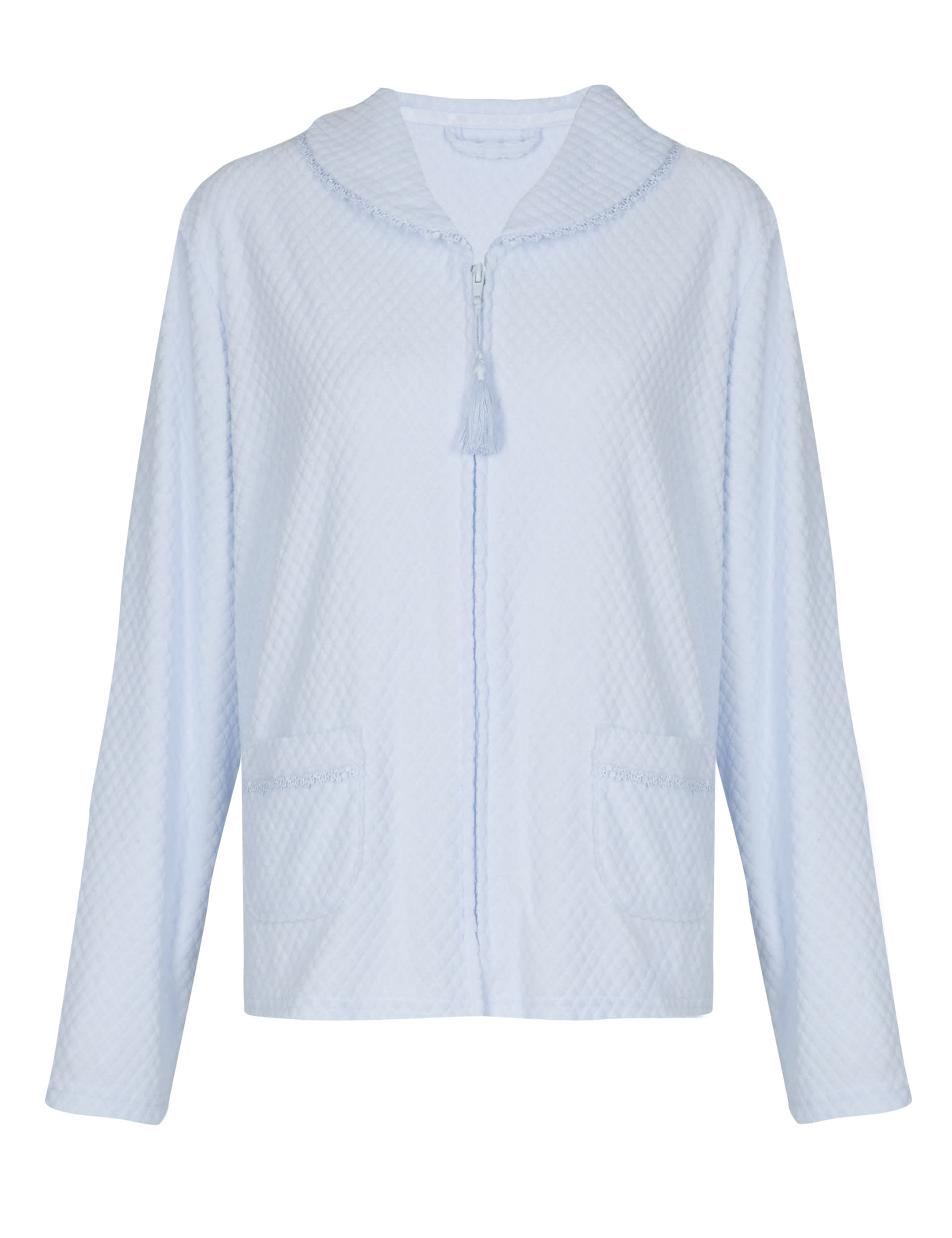 Diamond Towelling Bed Jacket M S