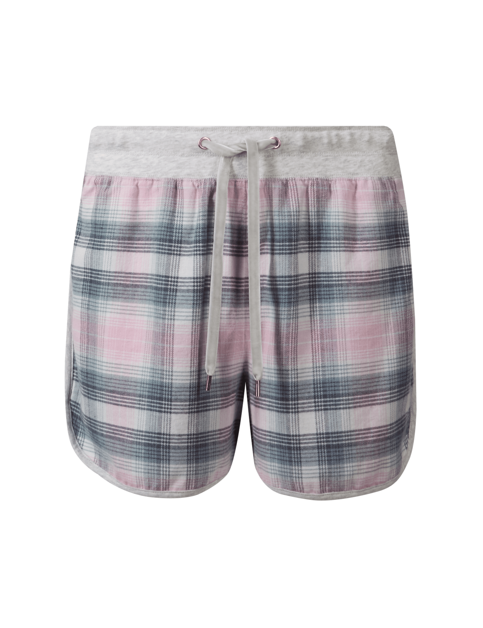 Flannel Check Pyjama Shorts Image 2 of 7