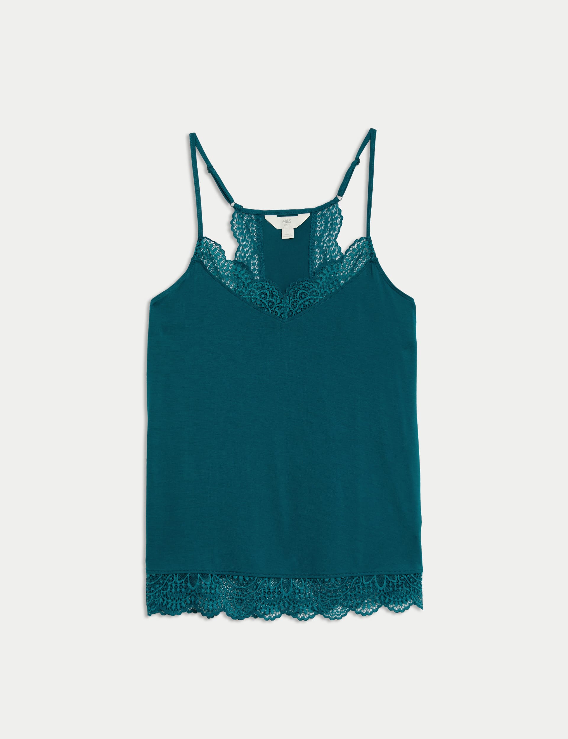 Body Soft™ Lace Trim Cami Top