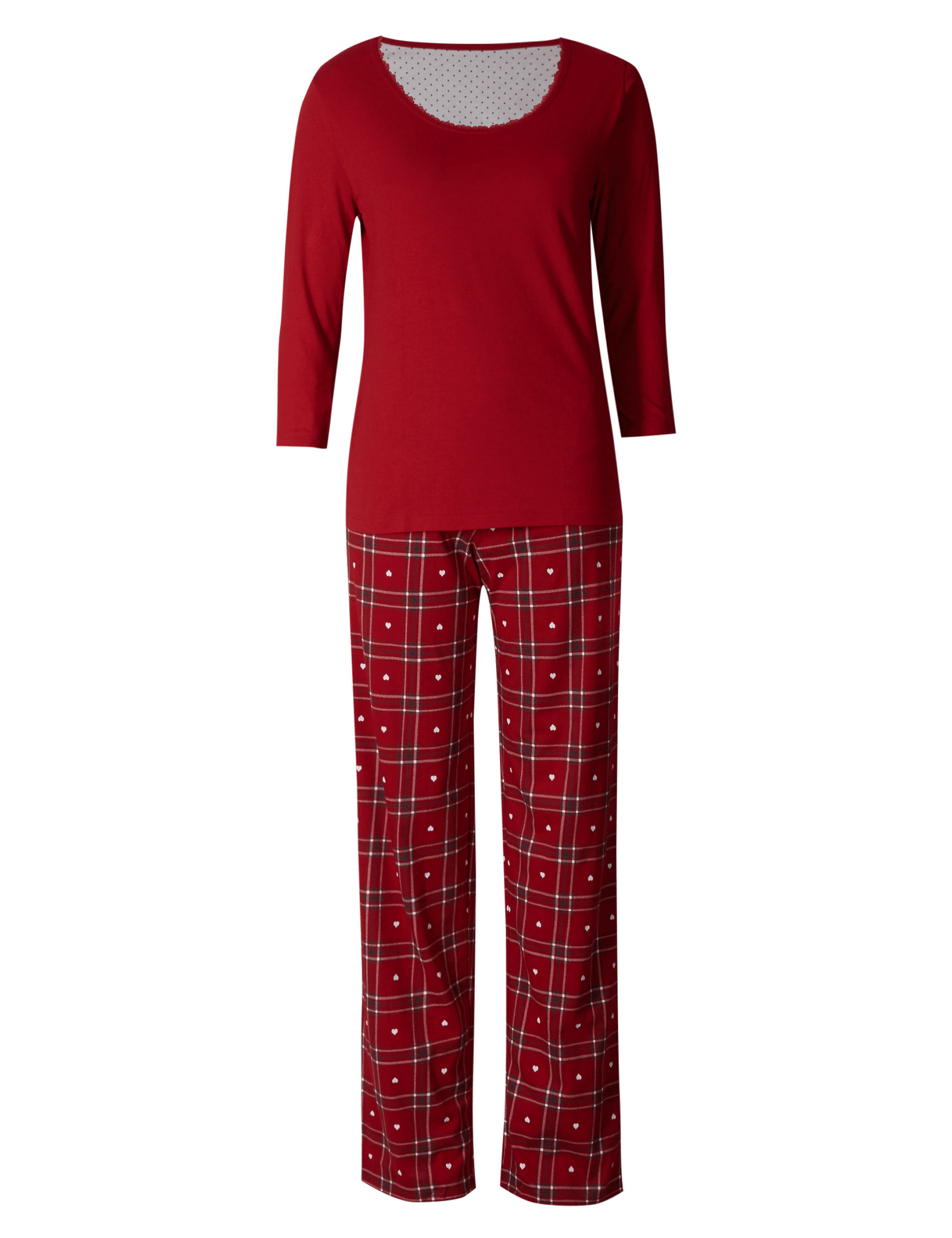 Pure Cotton Checked Pyjamas Image 2 of 8