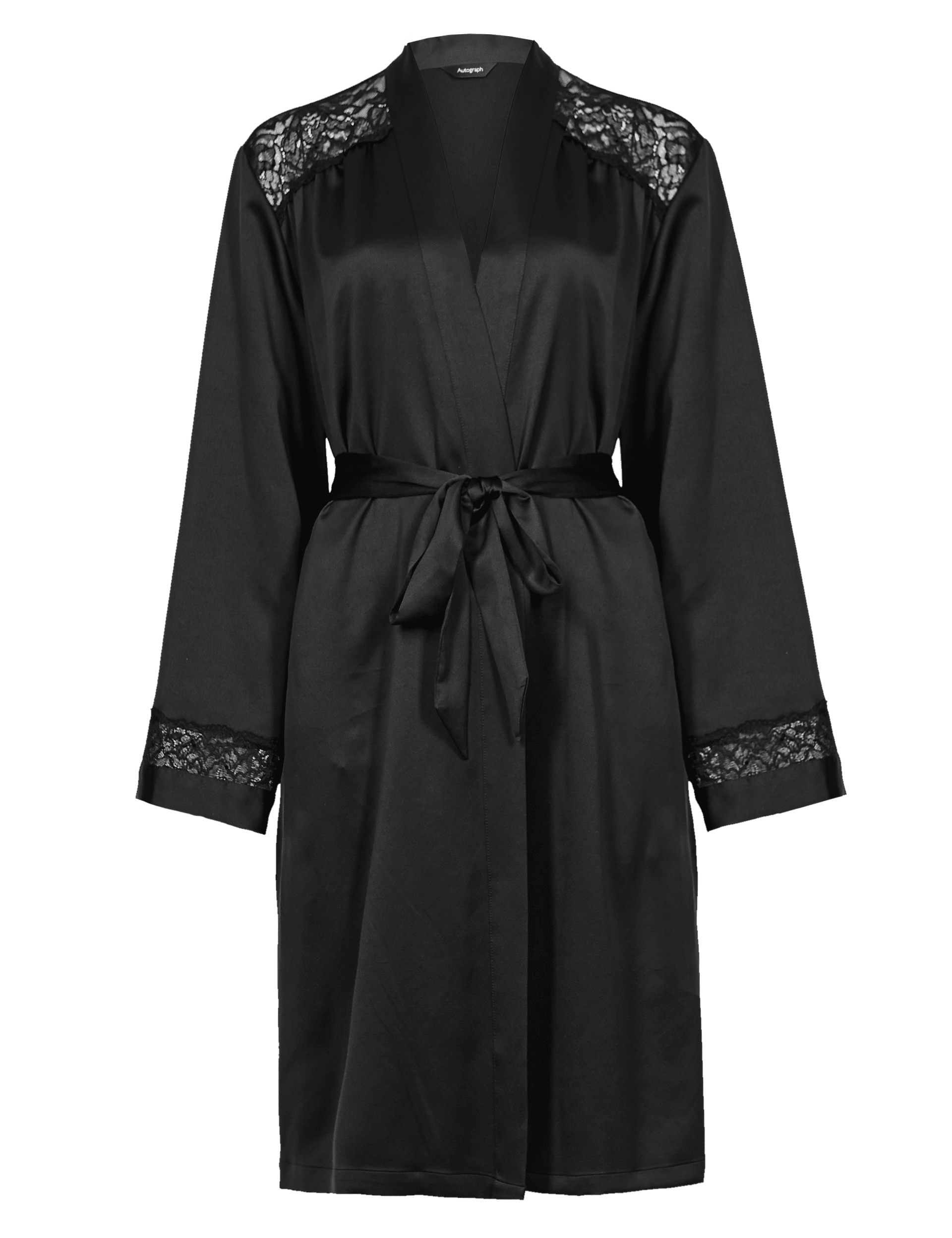 Satin Short Wrap Image 2 of 4