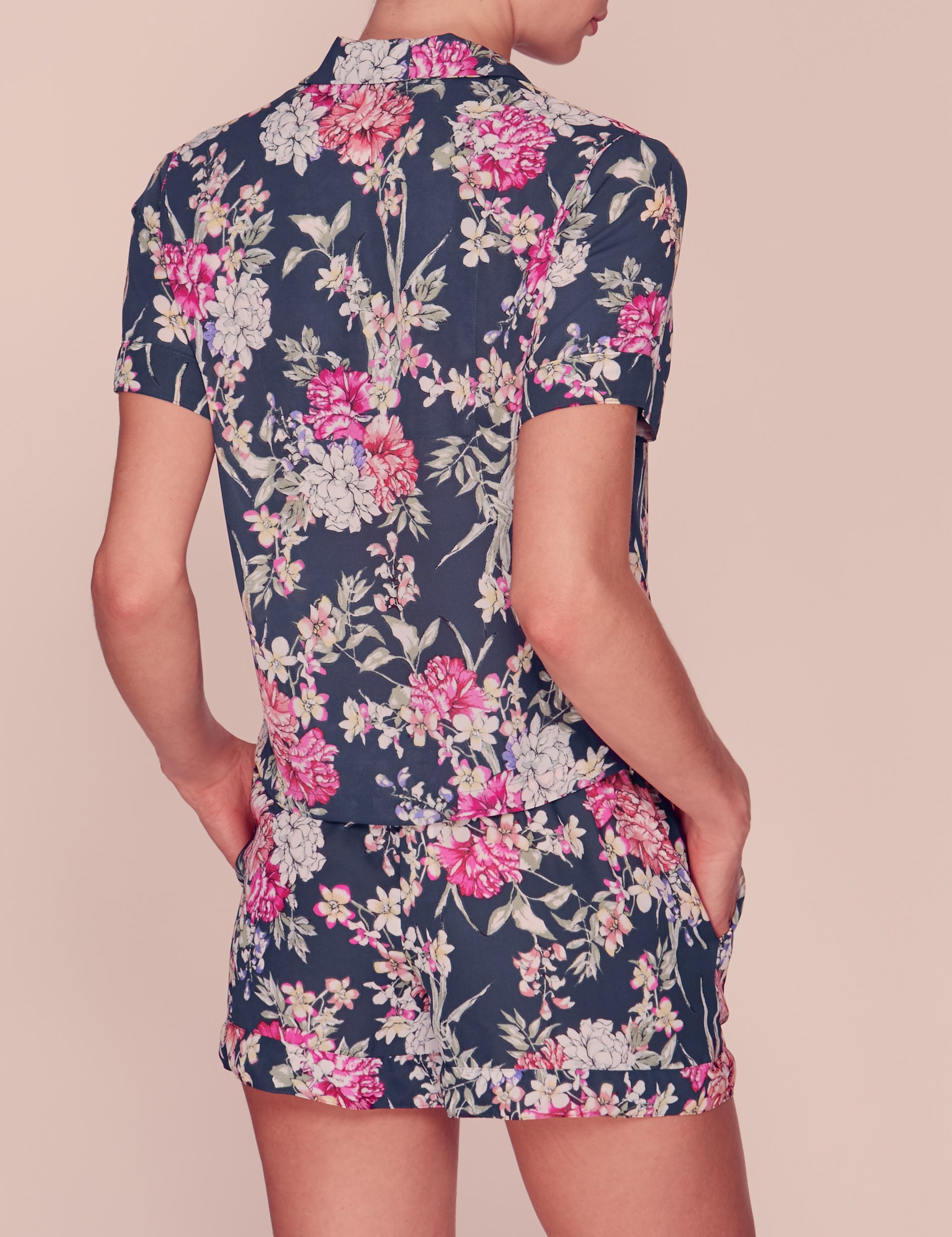 Thai Rose Short Revere Pyjamas Image 2 of 8