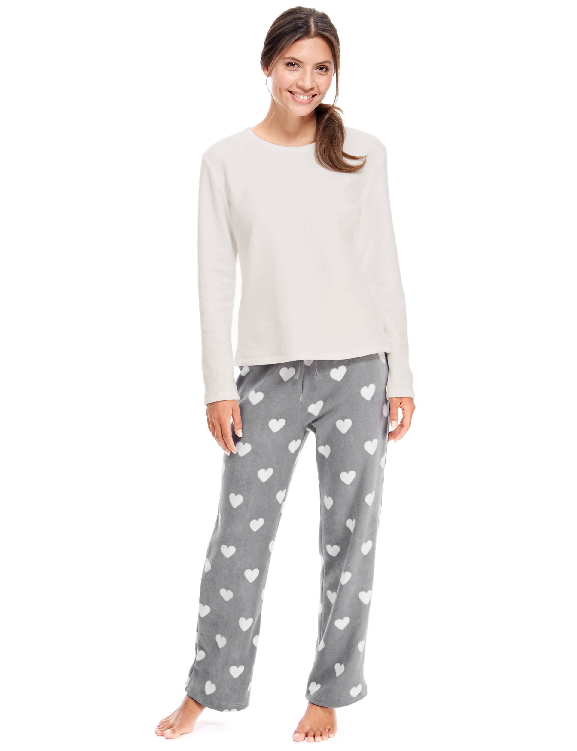 Supersoft Fleece Pyjama Top Image 2 of 5