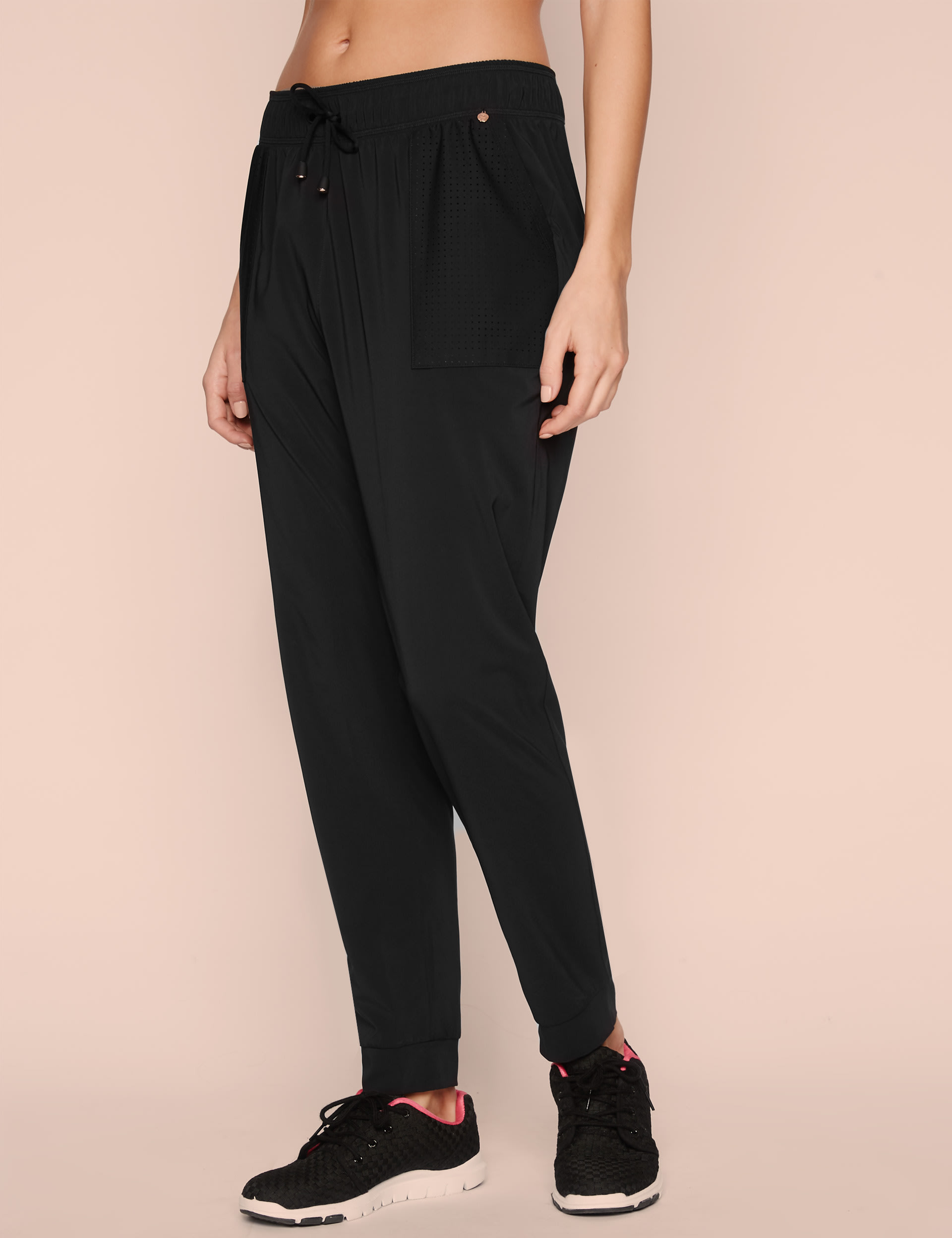 Active Woven Punch Hole Joggers Image 2 of 6