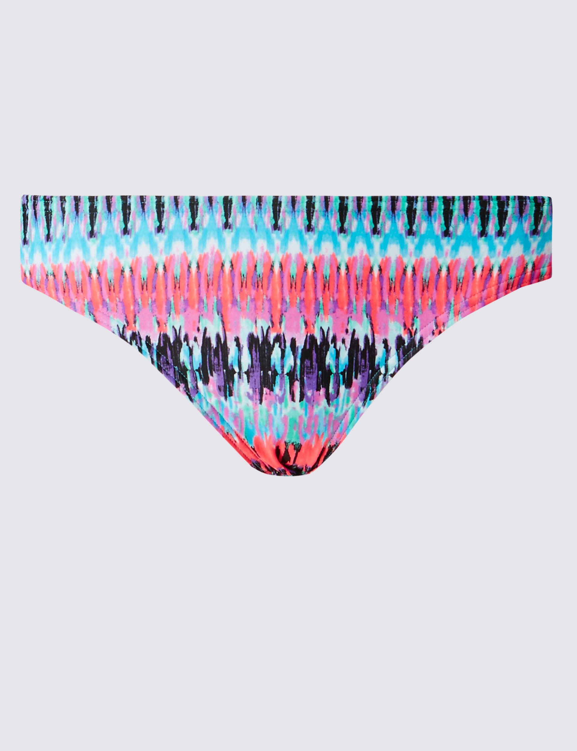 Zigzag Rio Shape Hipster Bikini Bottoms Image 2 of 5